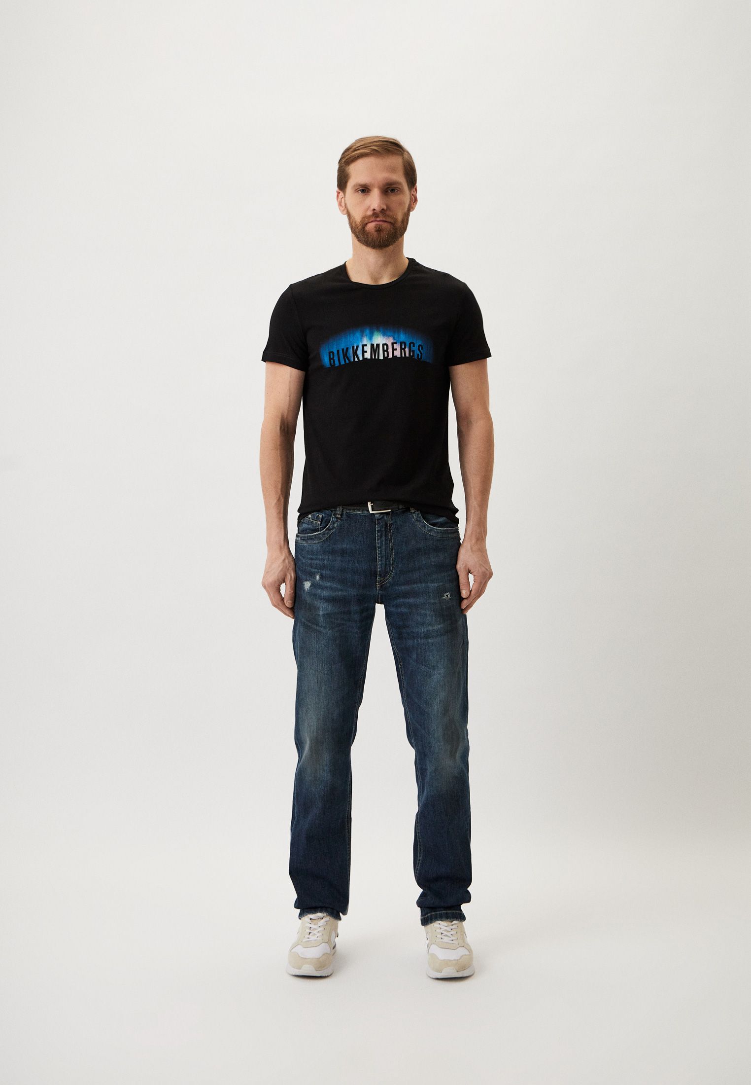 Мужская футболка Bikkembergs (Биккембергс) BMT0029K0002: изображение 2