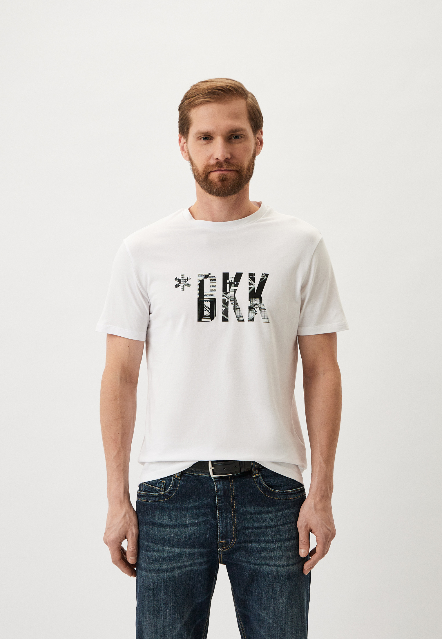 Мужская футболка Bikkembergs (Биккембергс) PBMT0006K0002