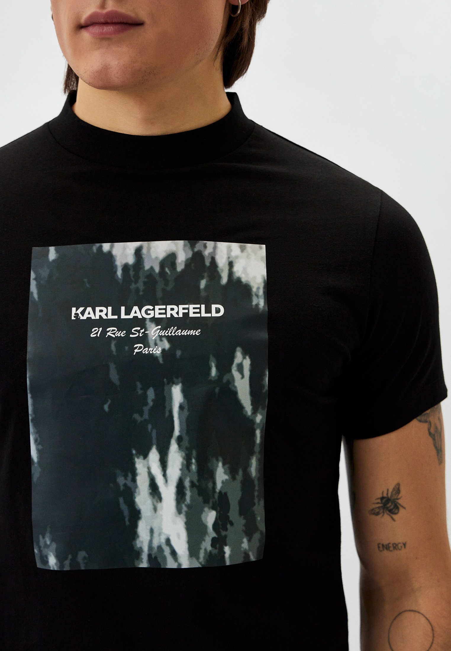Мужская футболка Karl Lagerfeld (Карл Лагерфельд) 755052-534225: изображение 4