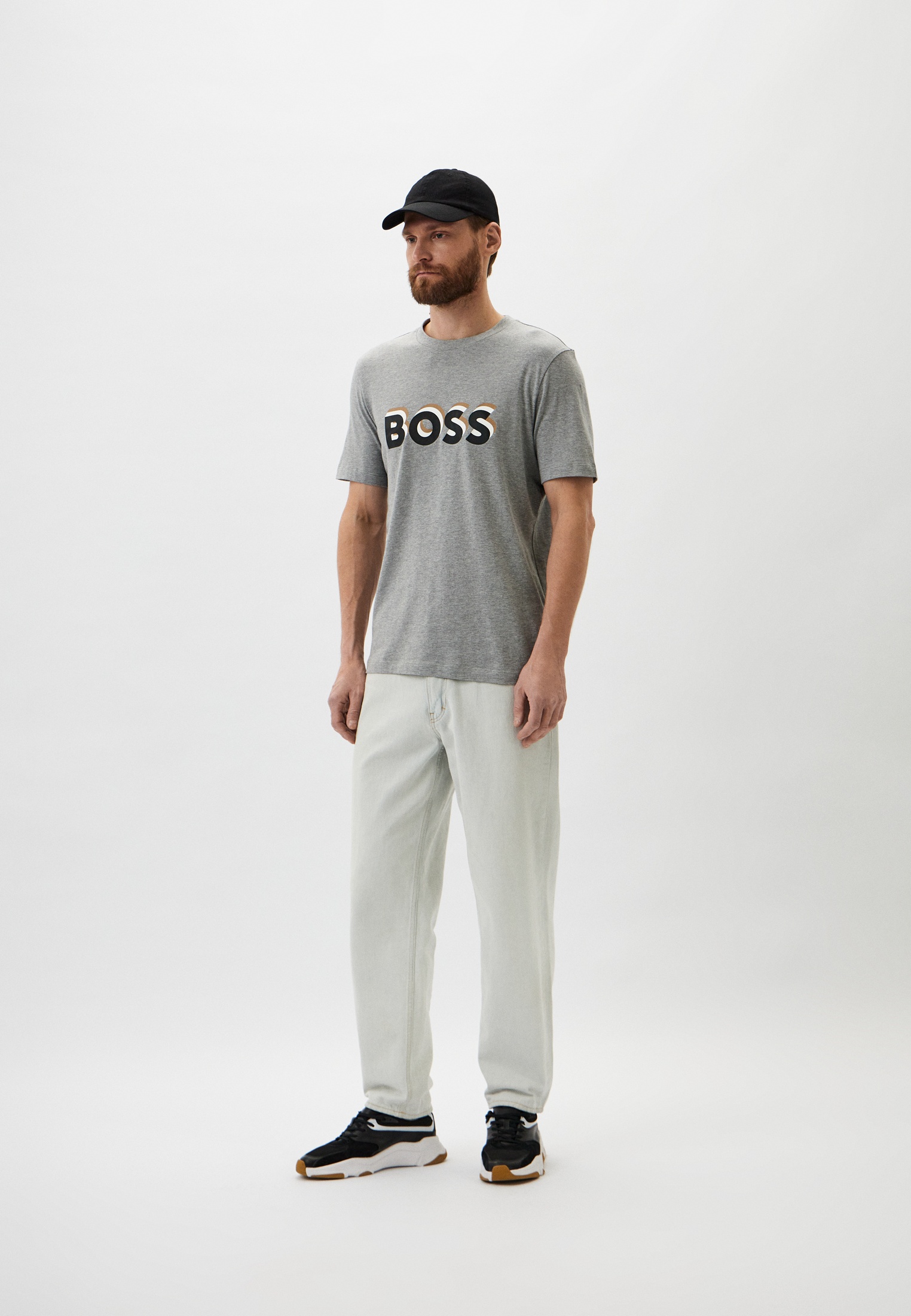 Мужская футболка Boss (Босс) 50506923: изображение 2