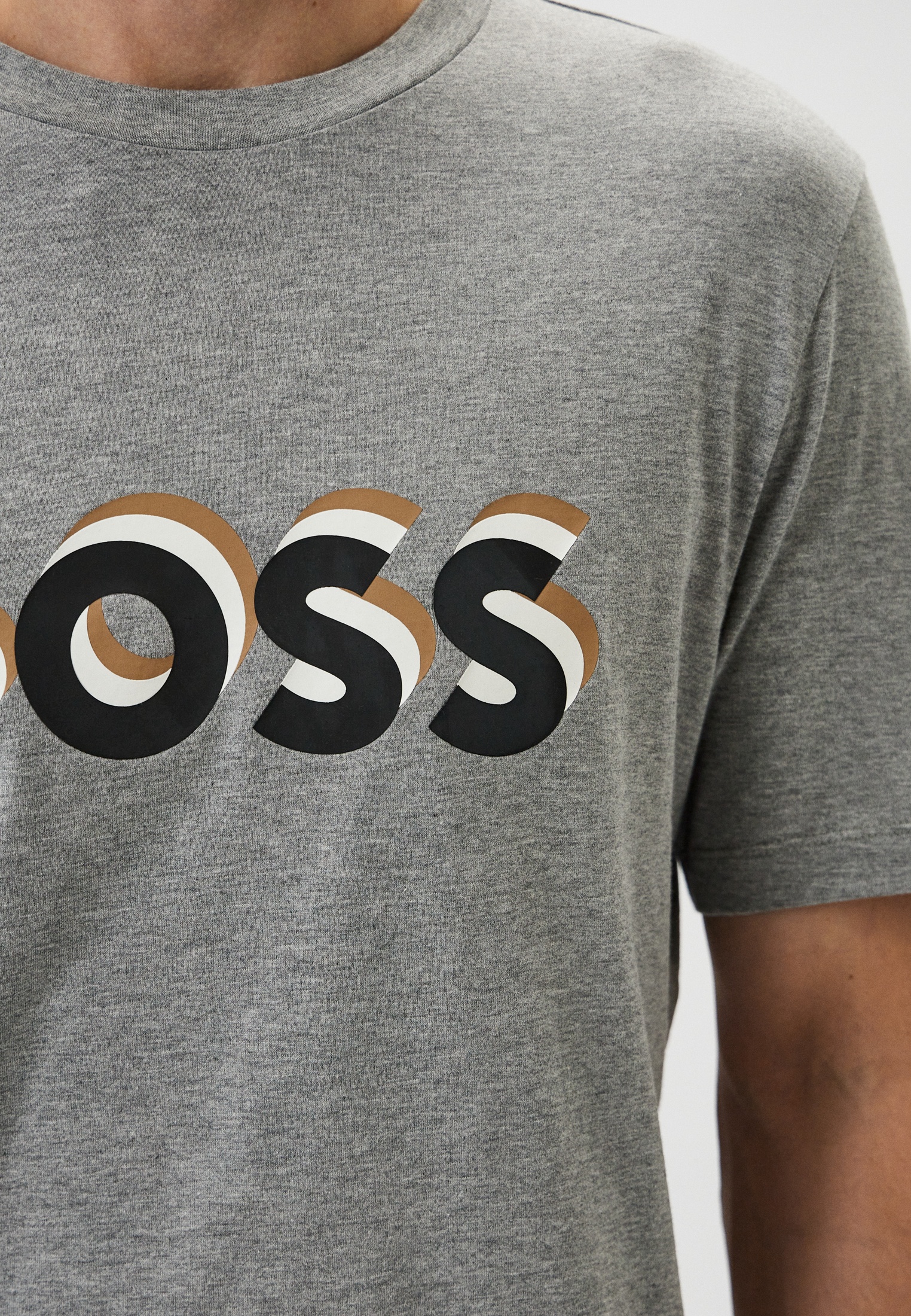 Мужская футболка Boss (Босс) 50506923: изображение 4