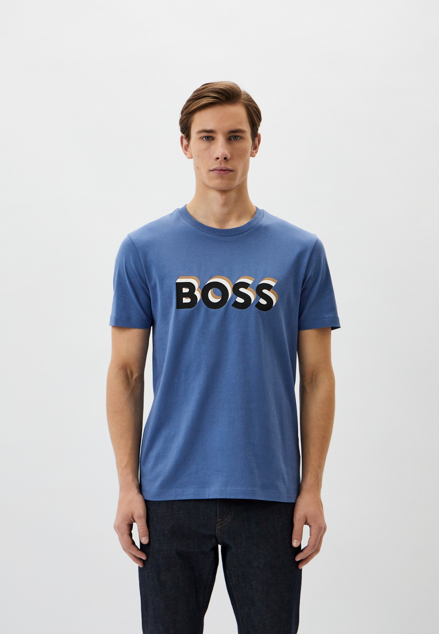 Мужская футболка Boss (Босс) 50506923: изображение 1