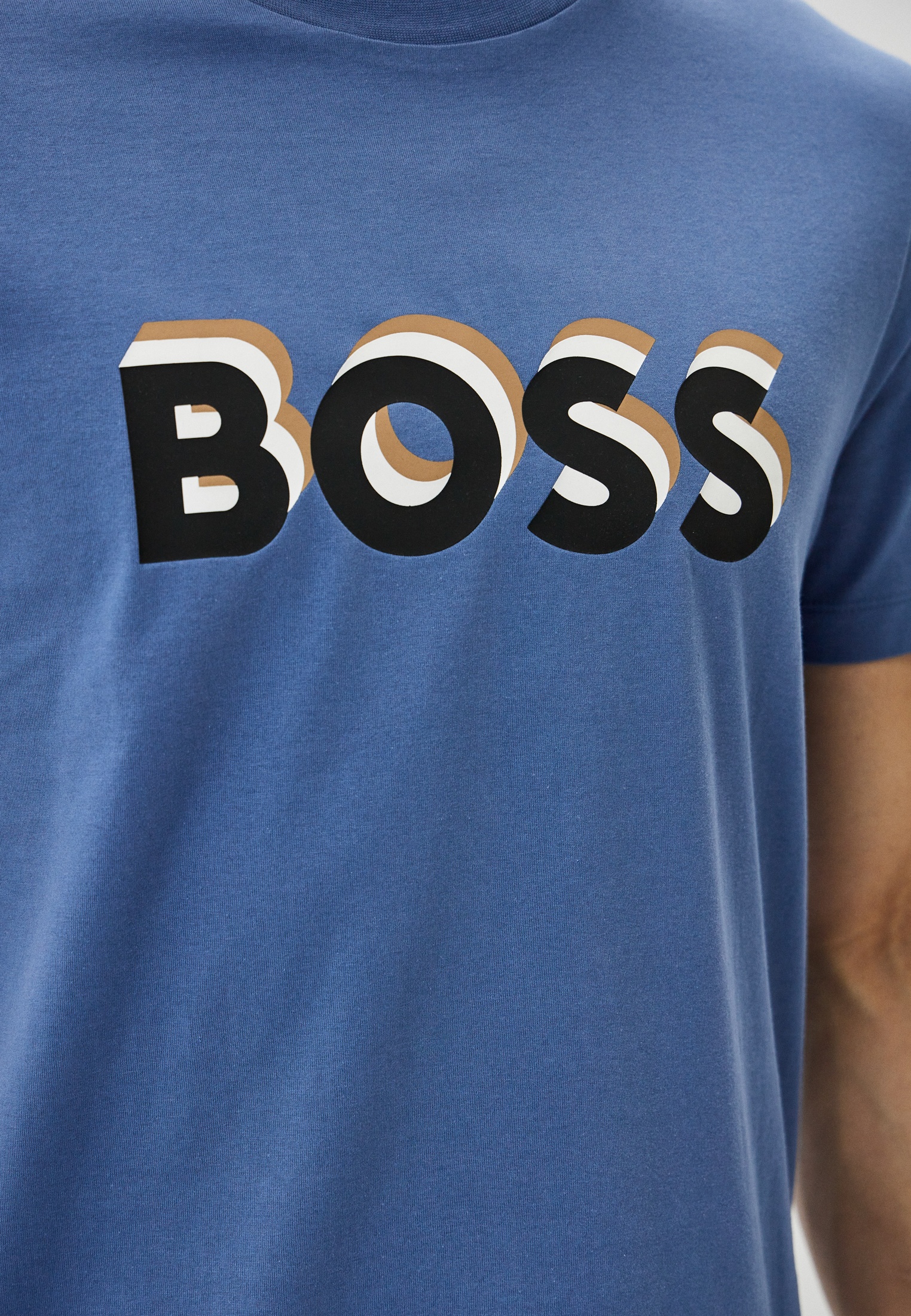 Мужская футболка Boss (Босс) 50506923: изображение 4