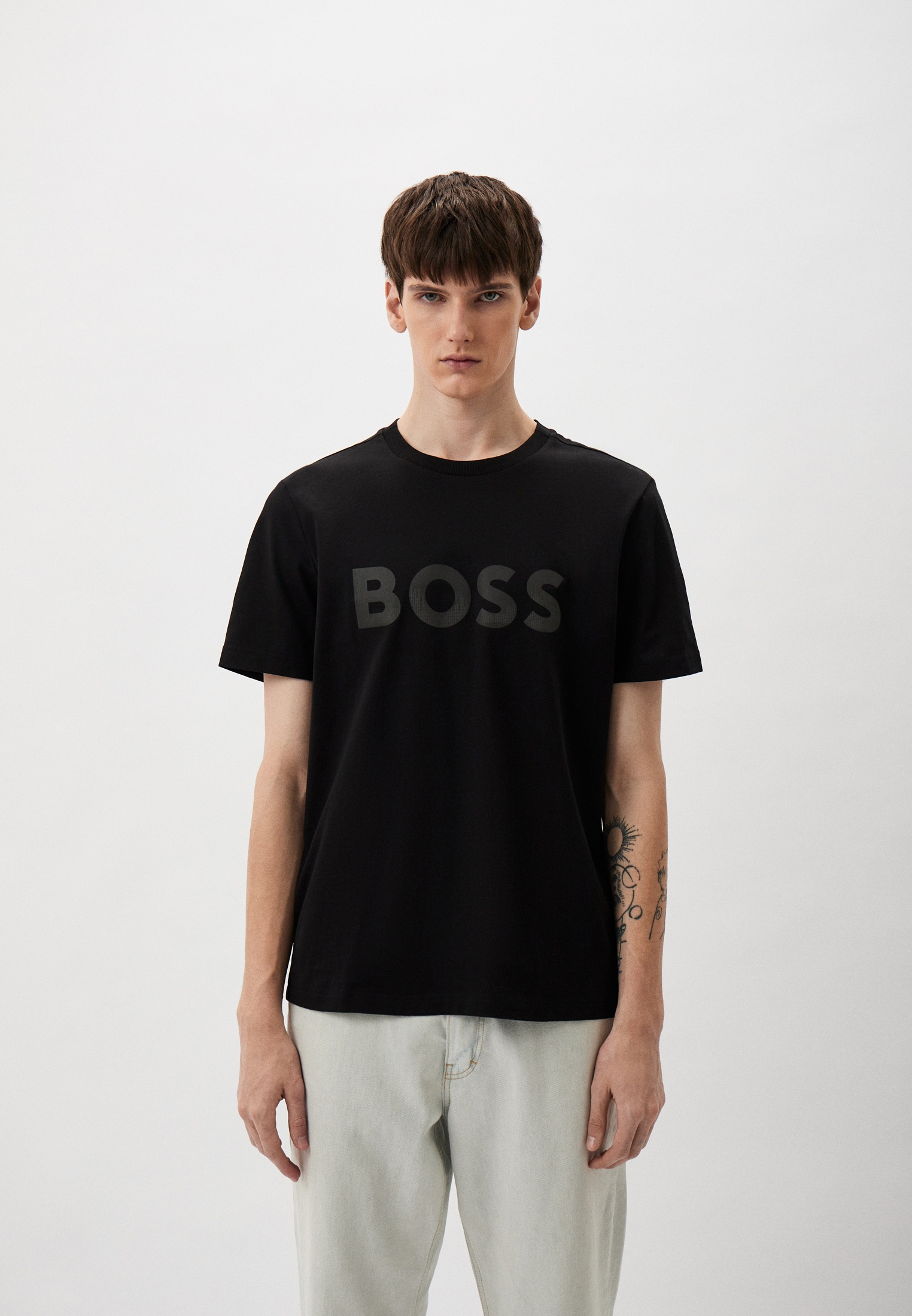 Мужская футболка Boss (Босс) 50506363: изображение 1