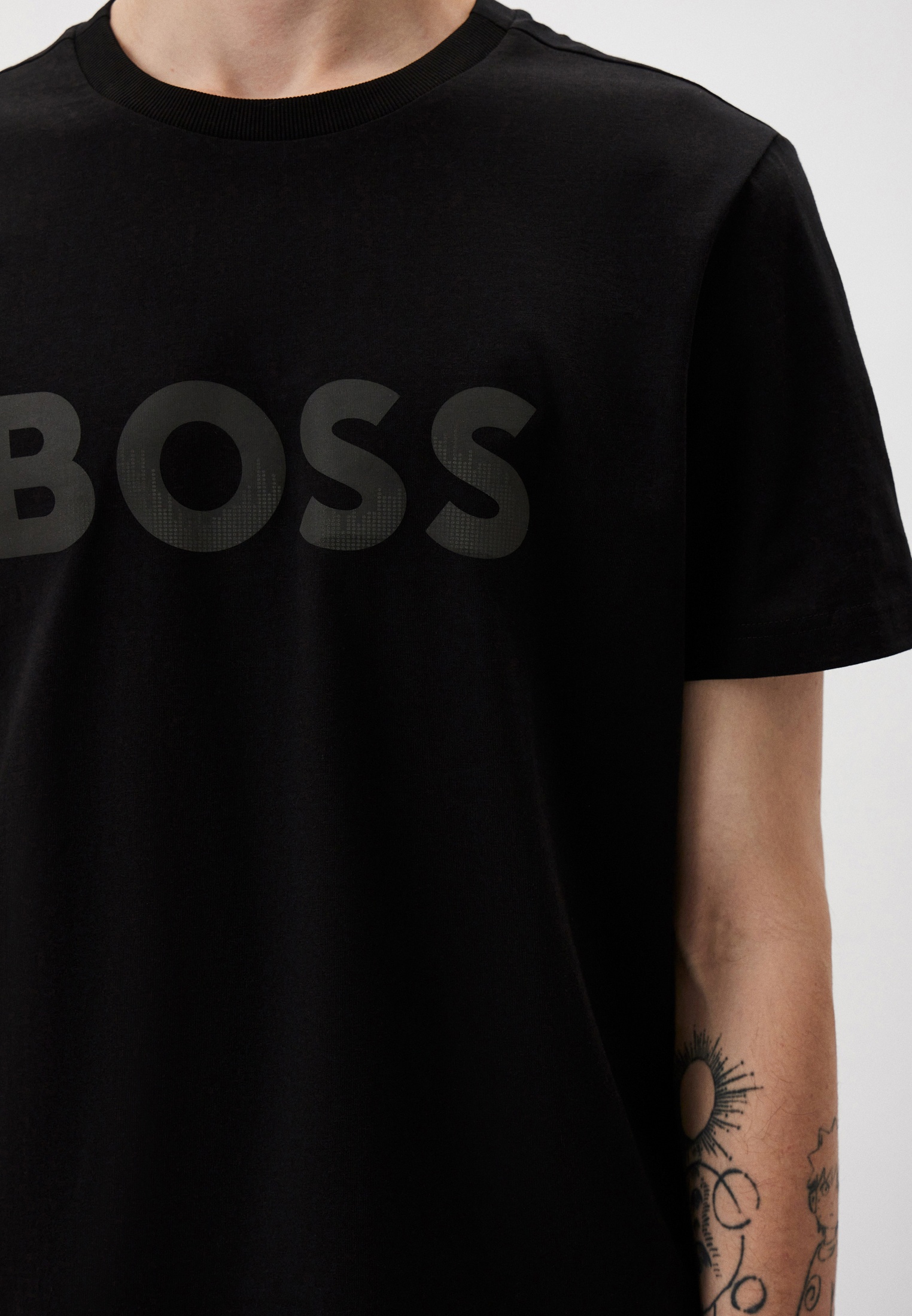 Мужская футболка Boss (Босс) 50506363: изображение 4