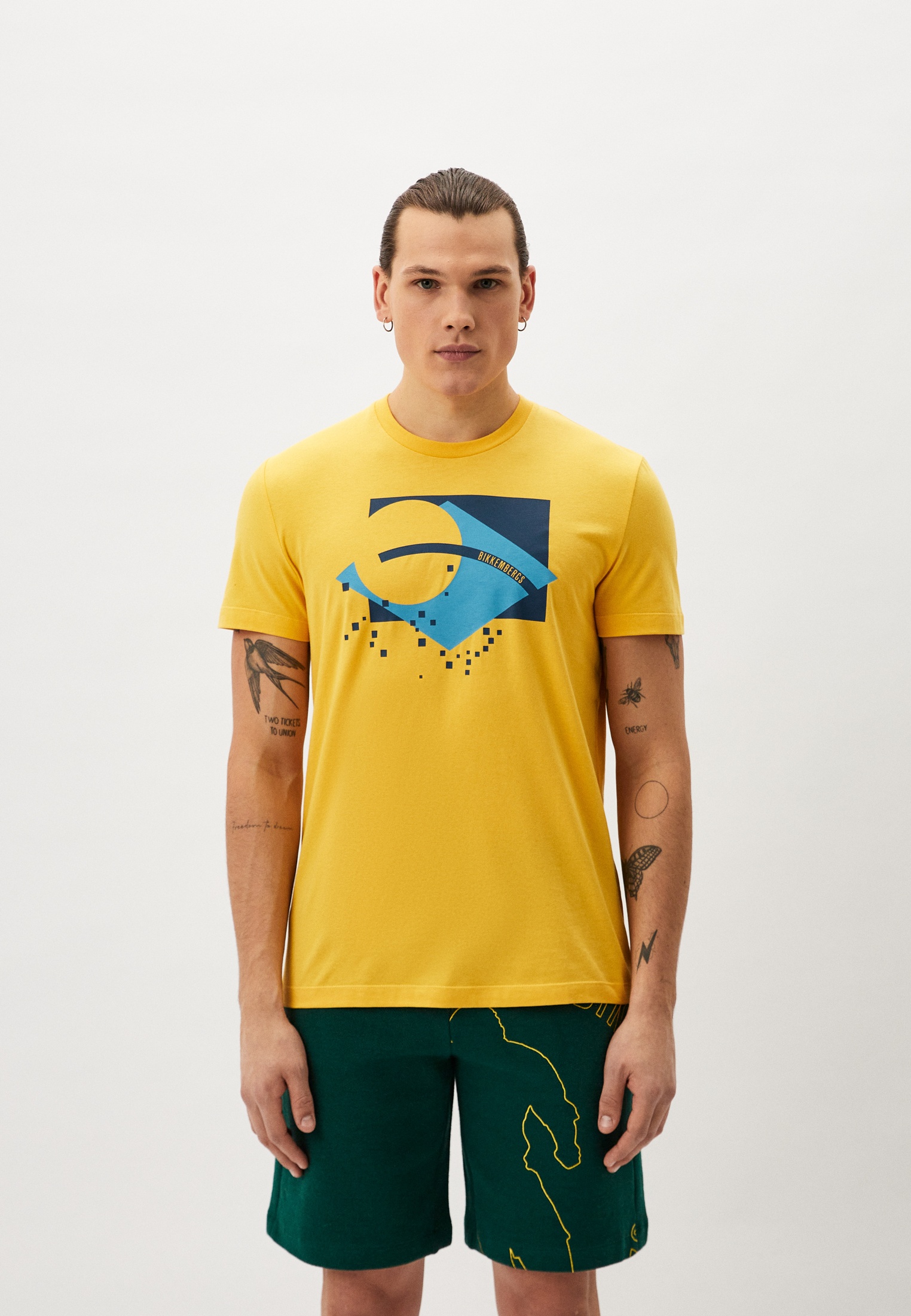 Мужская футболка Bikkembergs (Биккембергс) C41012WE1811: изображение 1