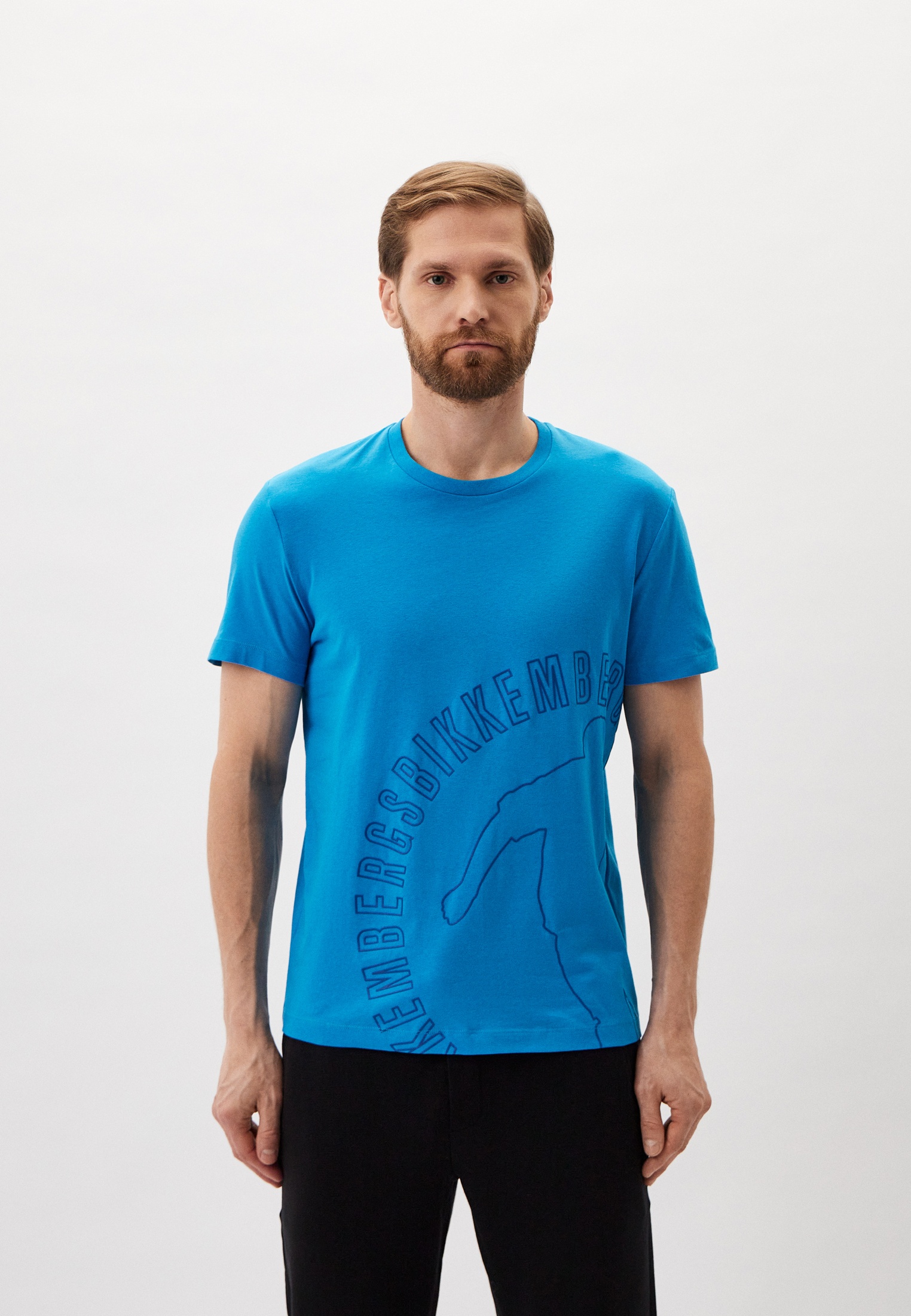 Мужская футболка Bikkembergs (Биккембергс) C41013BE1811: изображение 1