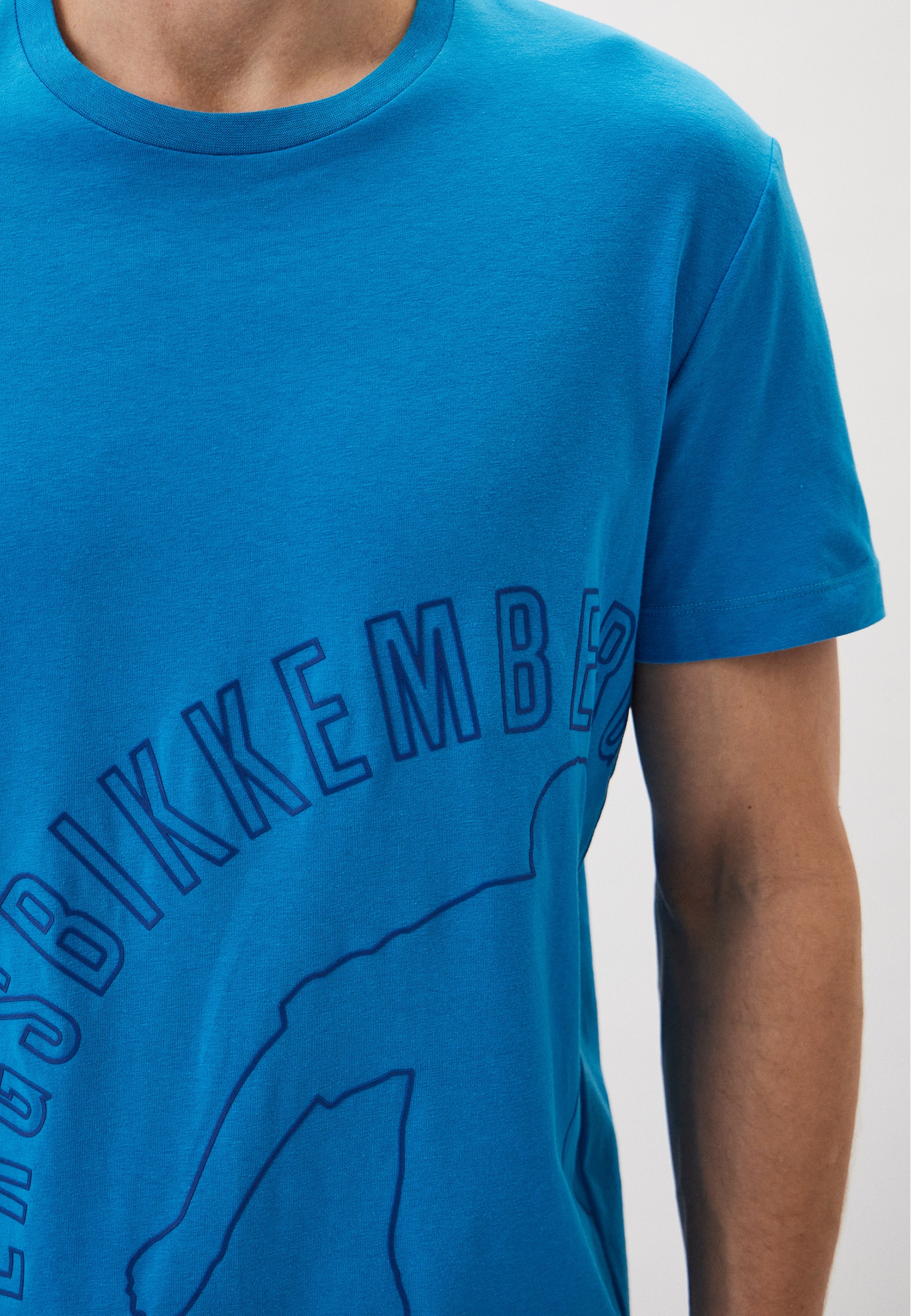 Мужская футболка Bikkembergs (Биккембергс) C41013BE1811: изображение 4