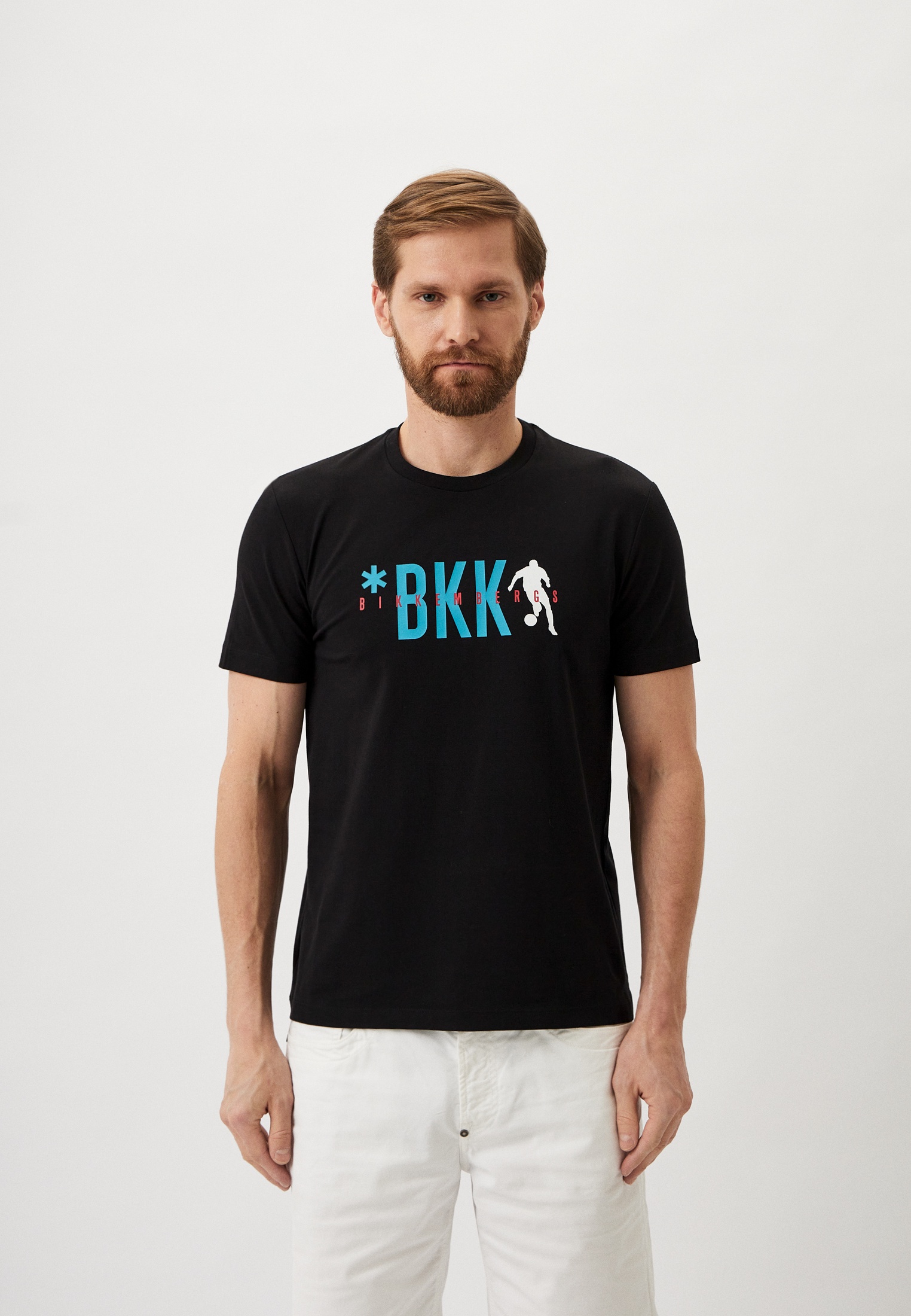 Мужская футболка Bikkembergs (Биккембергс) C41013FE1811: изображение 1