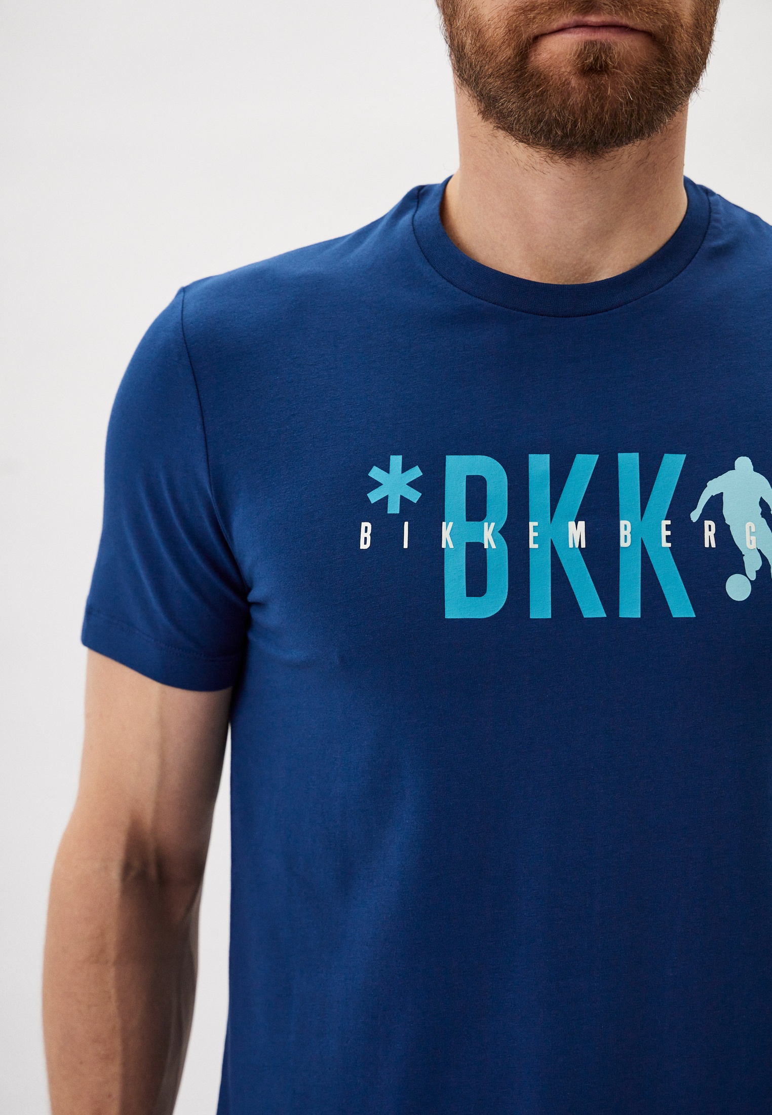 Мужская футболка Bikkembergs (Биккембергс) C41013FE1811: изображение 4