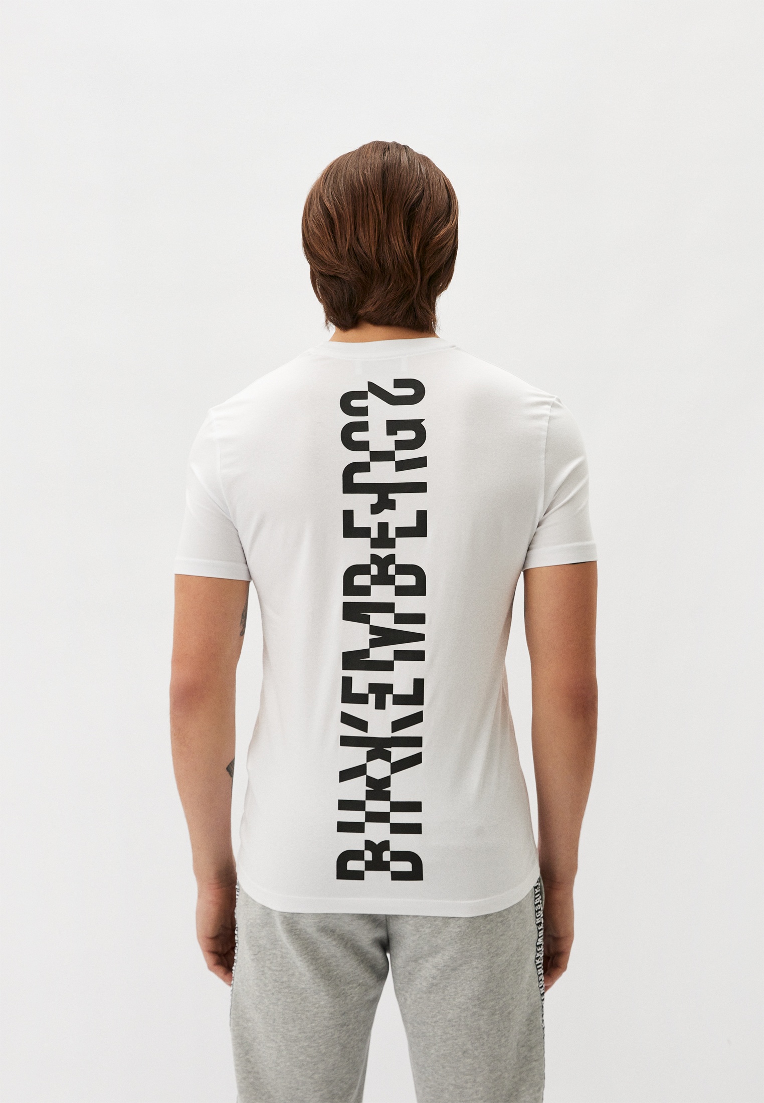 Мужская футболка Bikkembergs (Биккембергс) C41013JE1811: изображение 3
