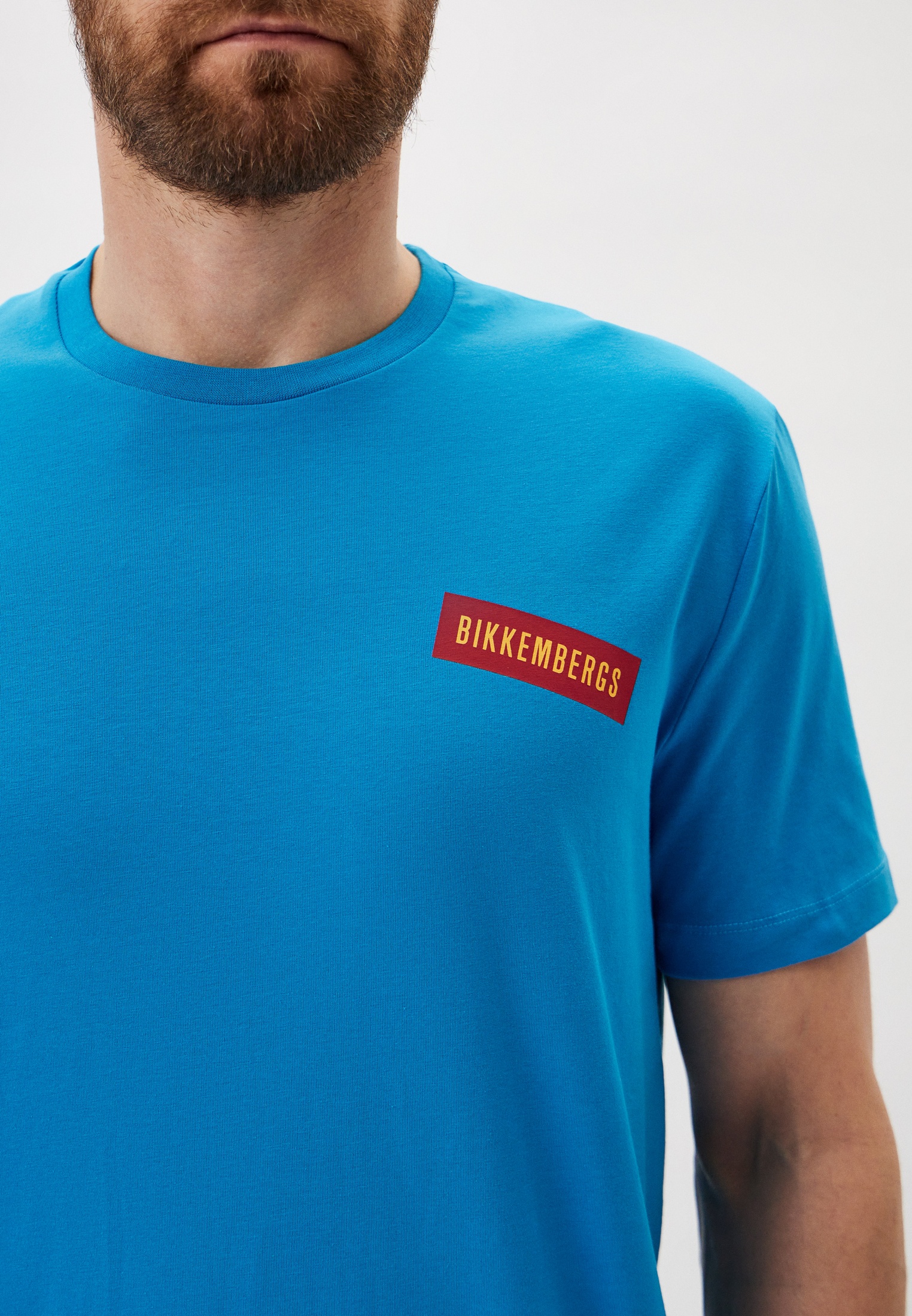 Мужская футболка Bikkembergs (Биккембергс) C41013NE1811: изображение 4