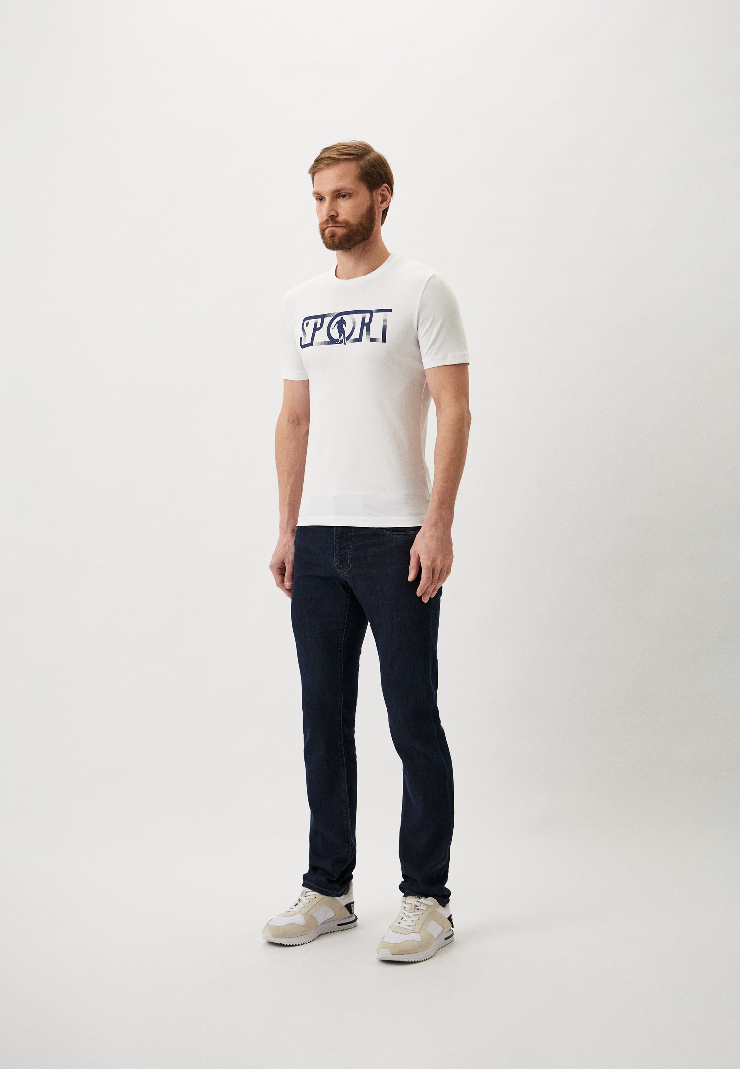 Мужская футболка Bikkembergs (Биккембергс) C410608E1811: изображение 2