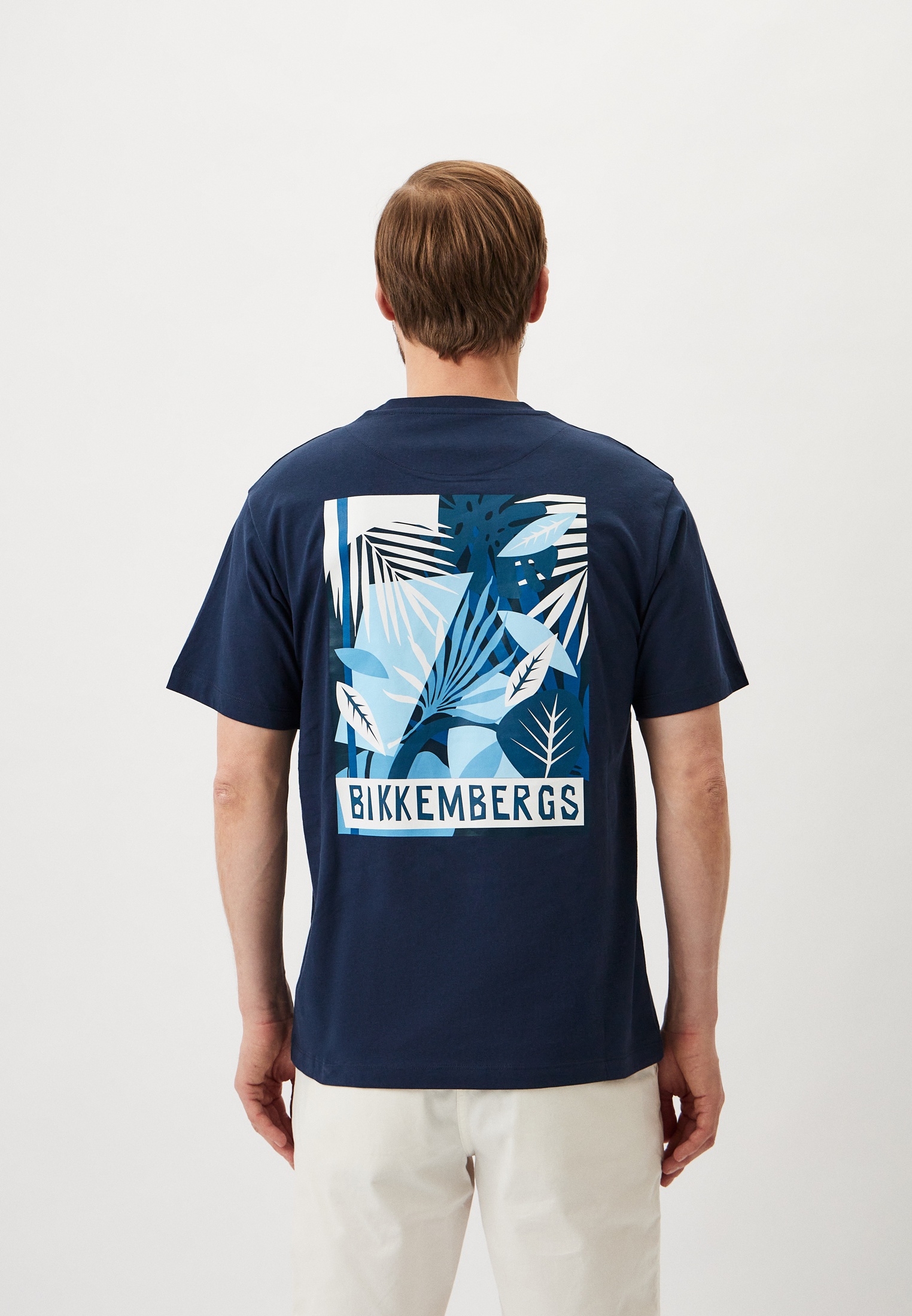Мужская футболка Bikkembergs (Биккембергс) C411424M4349: изображение 3