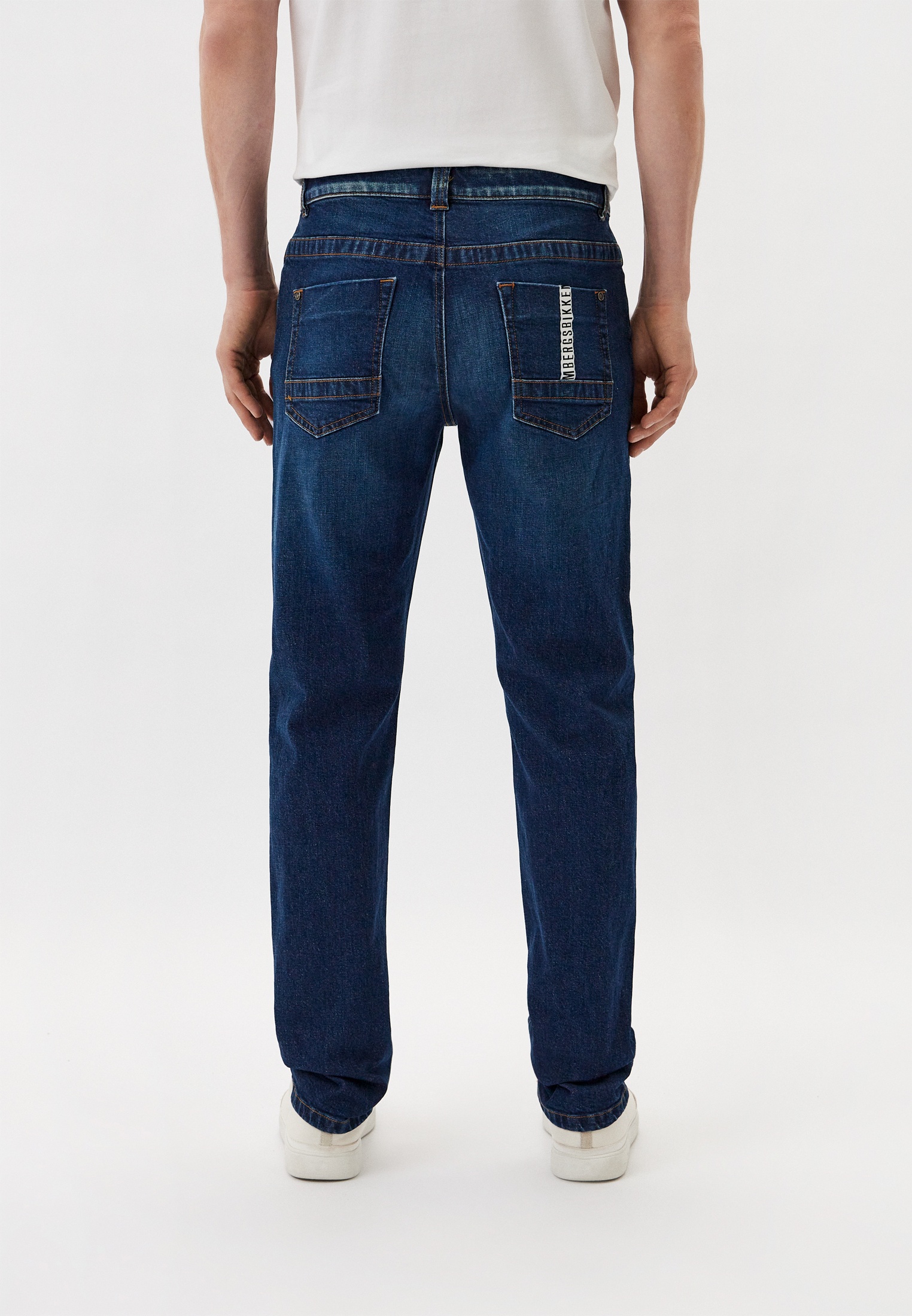 Мужские прямые джинсы Bikkembergs (Биккембергс) CQ10222S3976: изображение 3