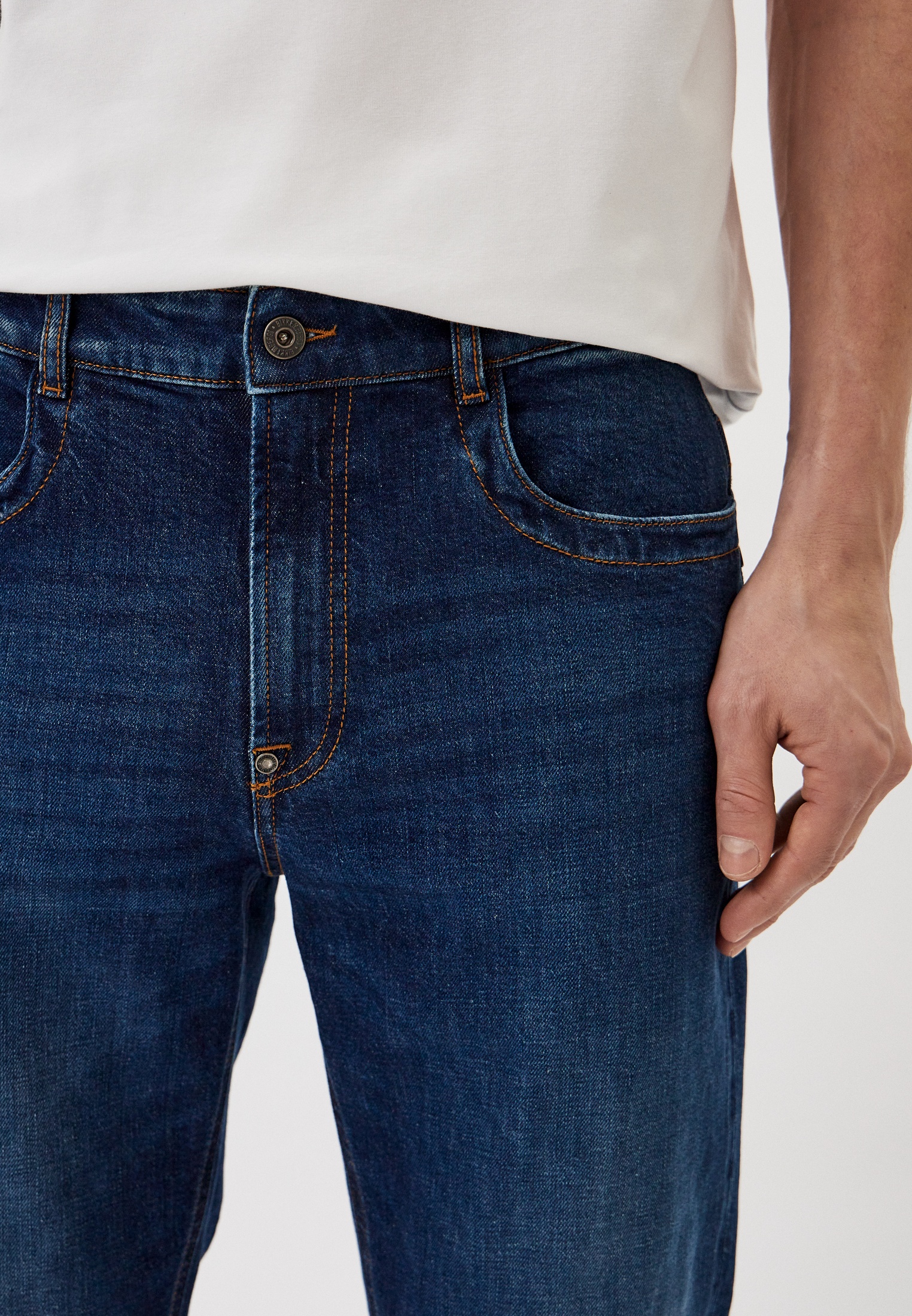 Мужские прямые джинсы Bikkembergs (Биккембергс) CQ10222S3976: изображение 4