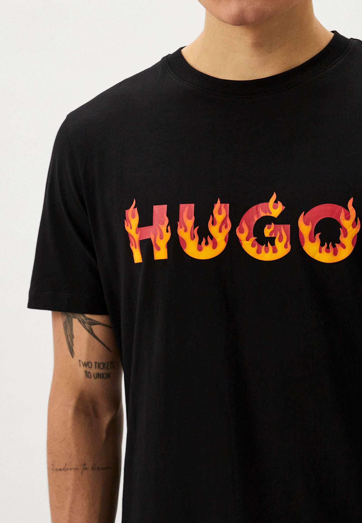 Мужская футболка Hugo (Хуго) 50504542: изображение 4