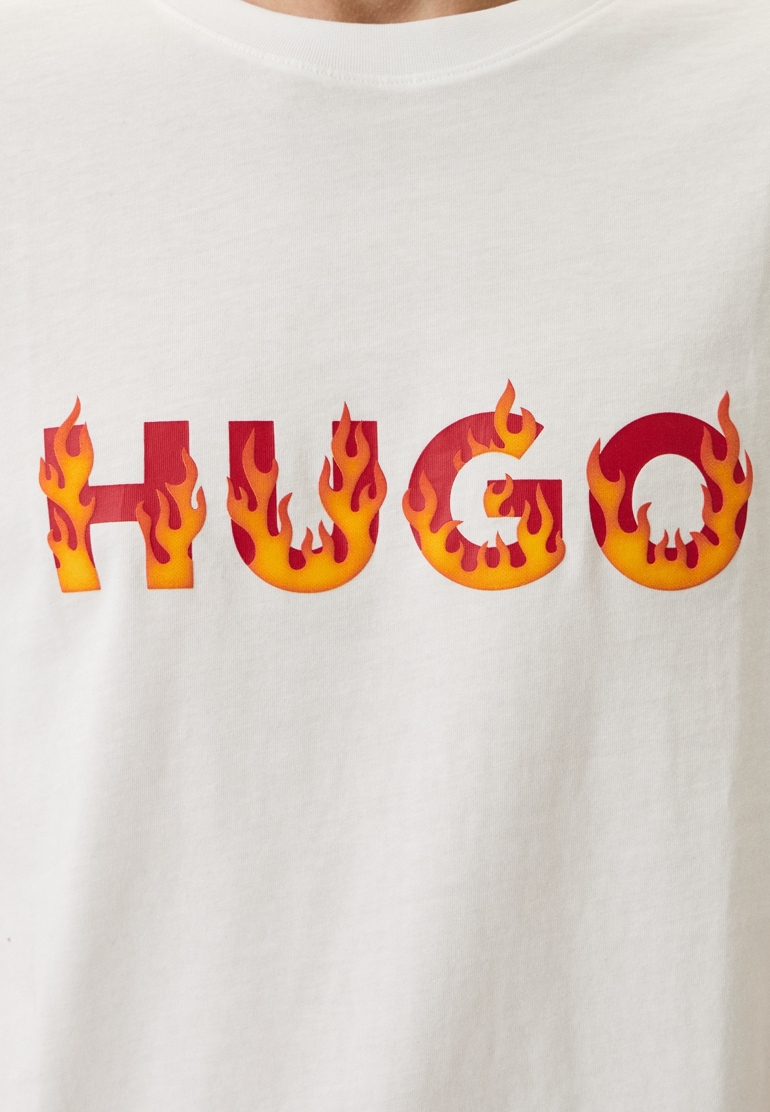Мужская футболка Hugo (Хуго) 50504542: изображение 4