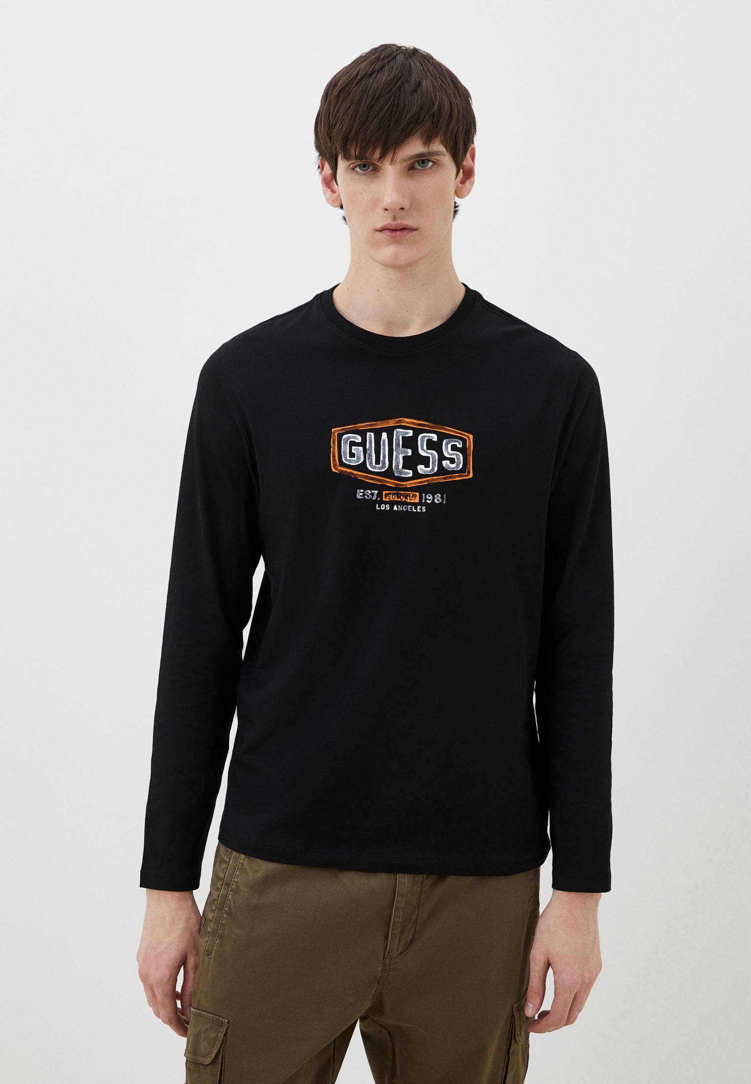 Футболка с длинным рукавом Guess (Гесс) M4RI34J1314