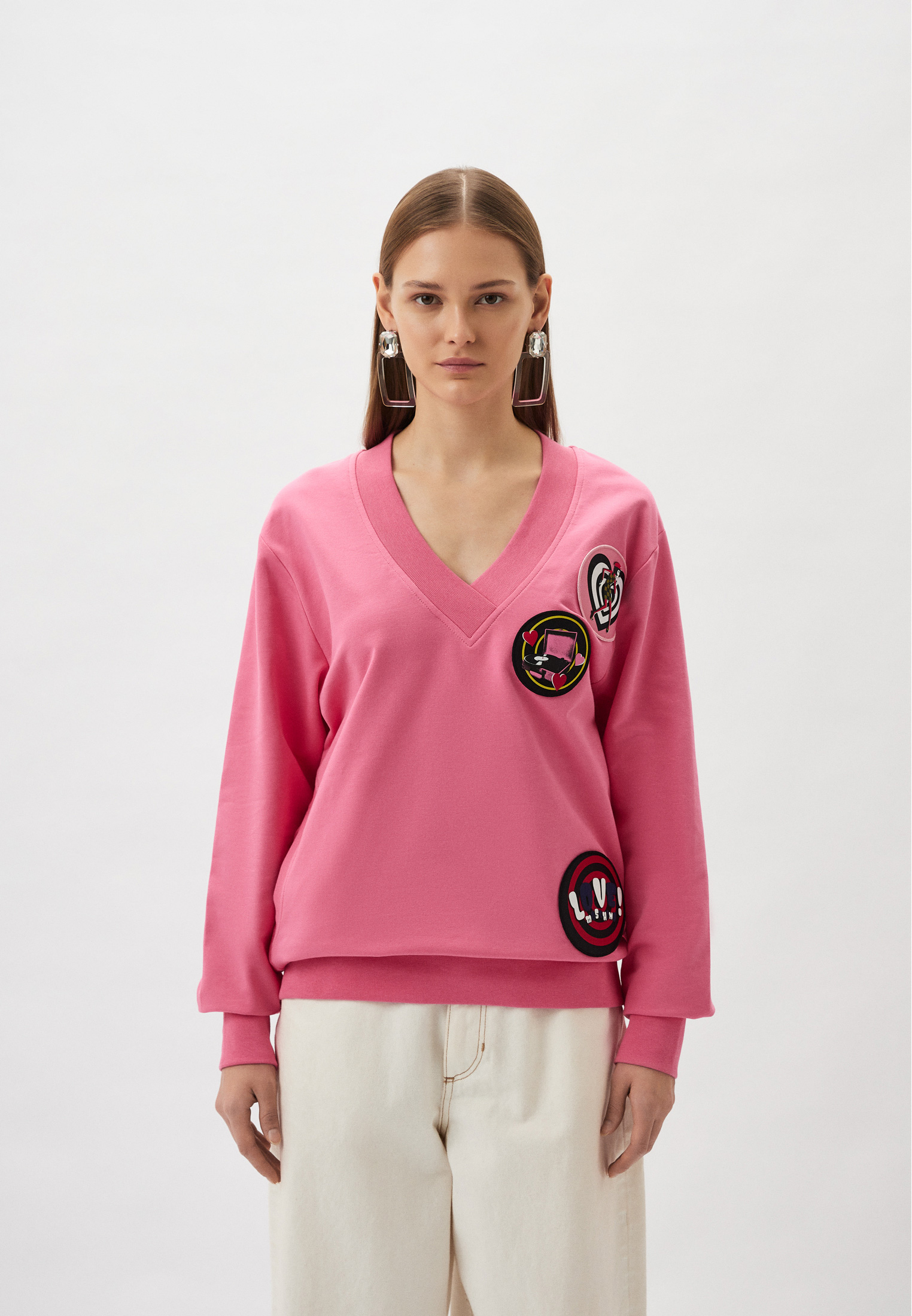 Свитер Love Moschino W649980E2246