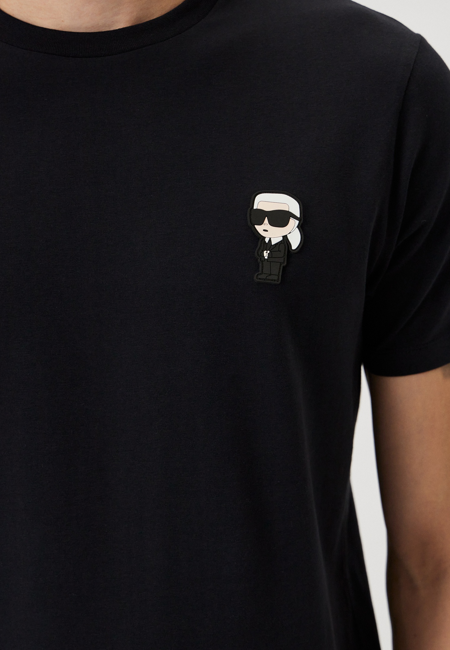 Мужская футболка Karl Lagerfeld (Карл Лагерфельд) 755027-500221: изображение 4