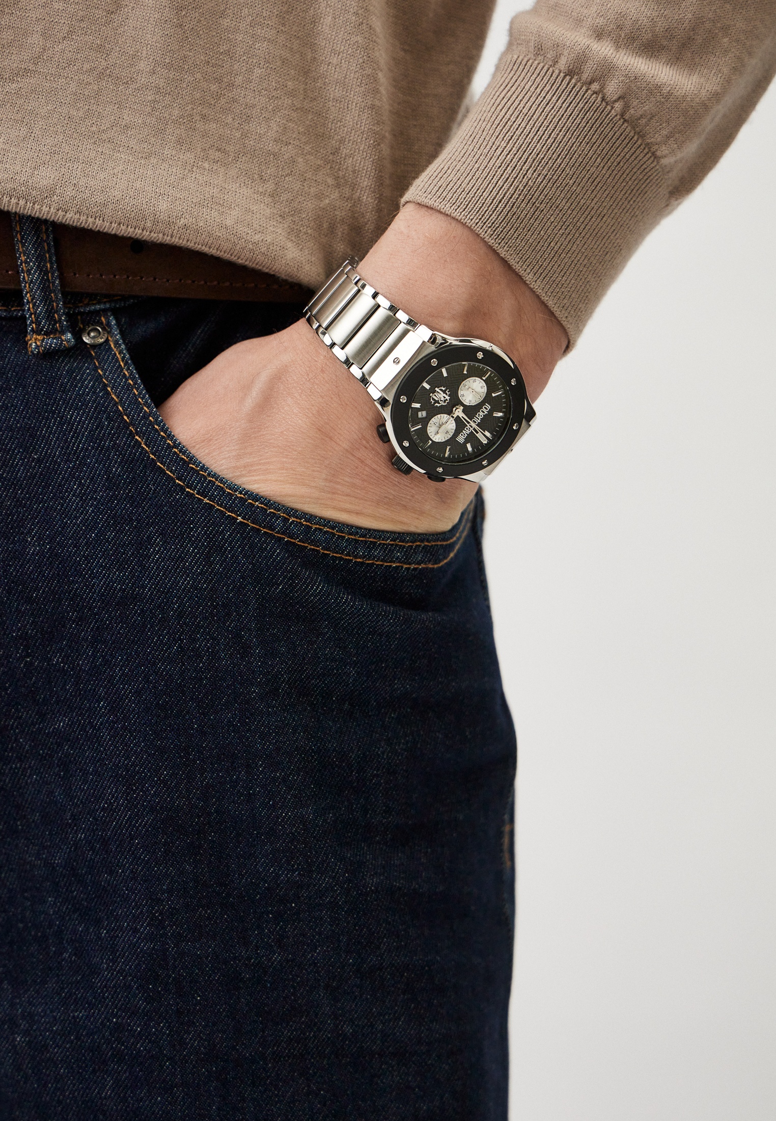 Мужские часы Roberto Cavalli (Роберто Кавалли) RC5G045M0075: изображение 5