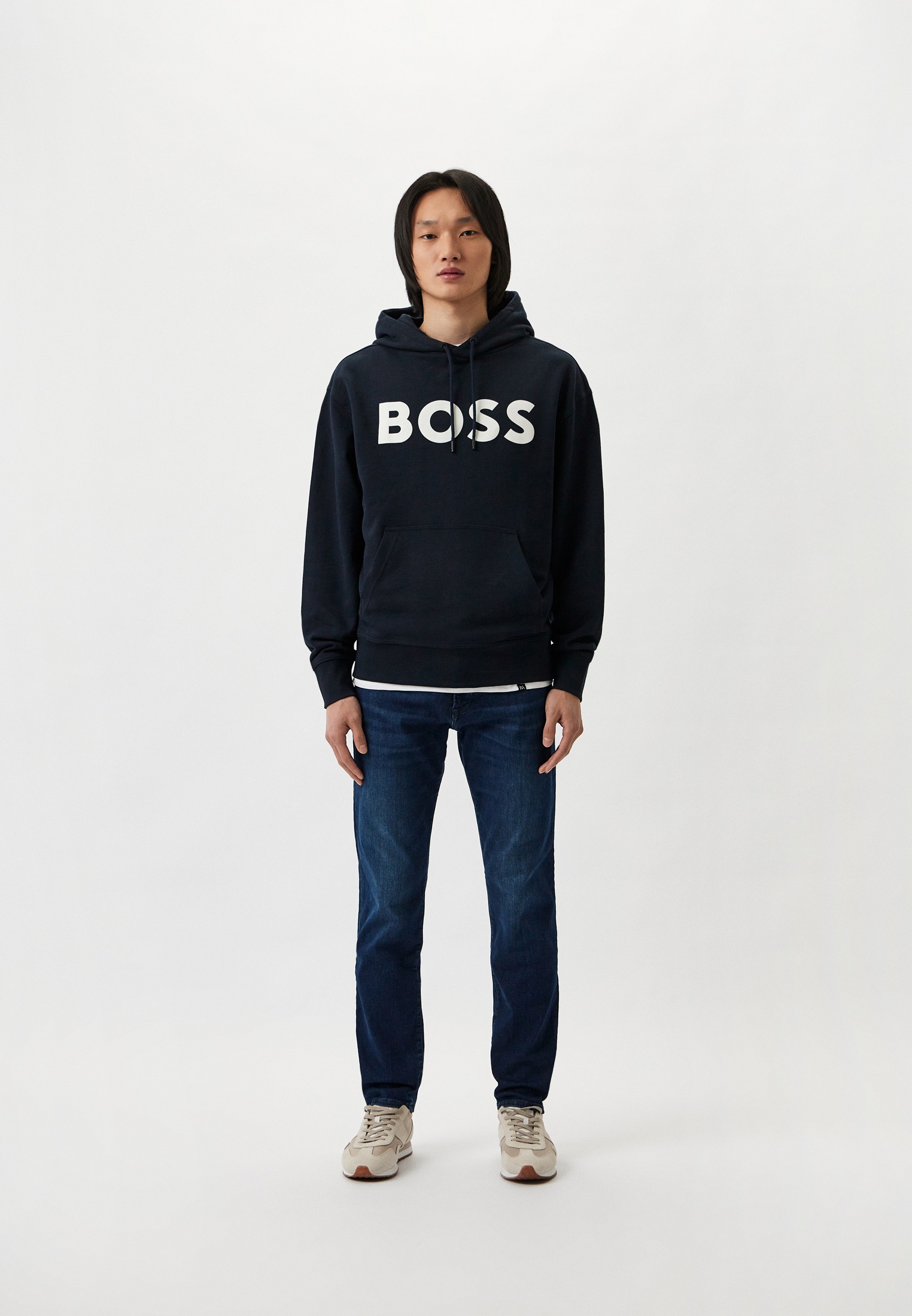 Мужские зауженные джинсы Boss (Босс) 50508037: изображение 2