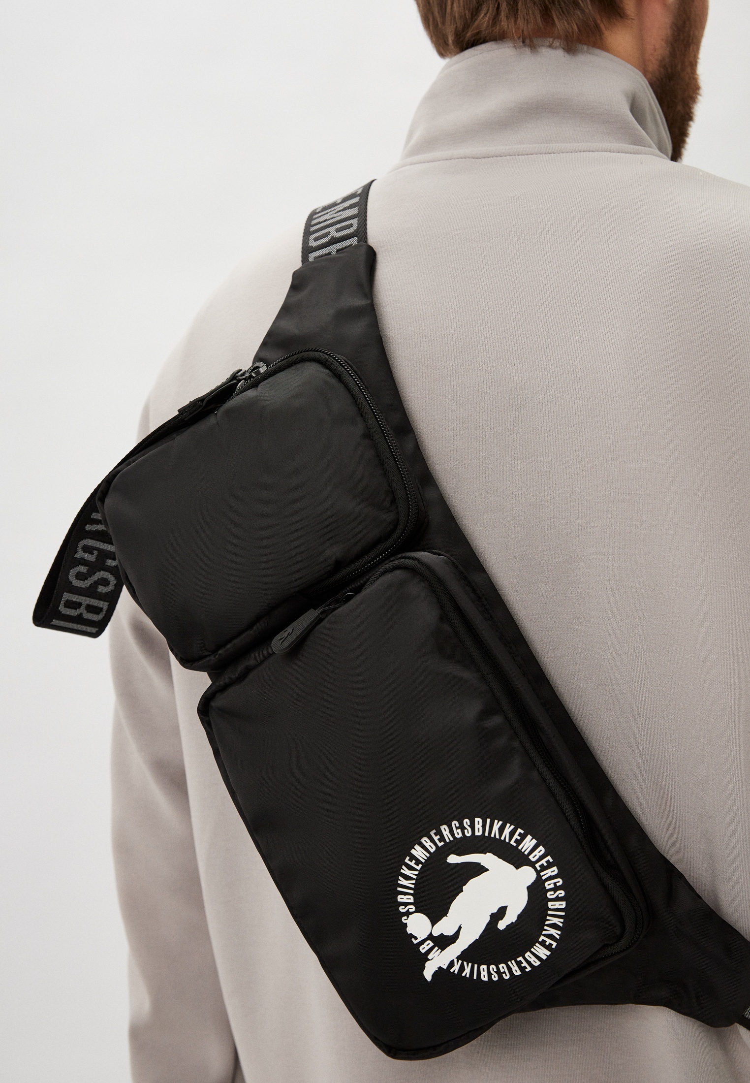 Поясная сумка Bikkembergs (Биккембергс) BKBO00027T