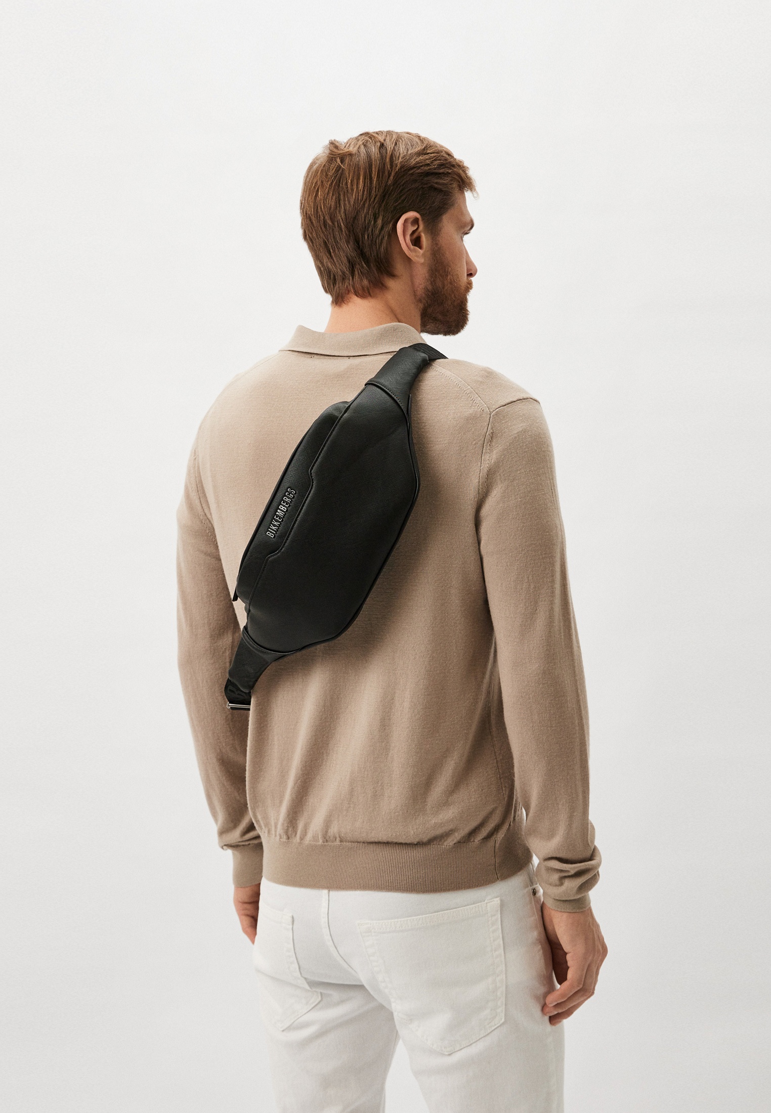 Поясная сумка Bikkembergs (Биккембергс) BKBO00439P: изображение 6