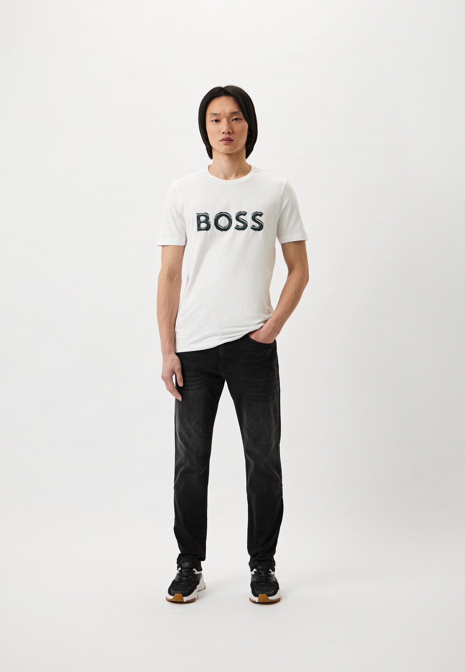 Мужская футболка Boss (Босс) 50506362: изображение 6