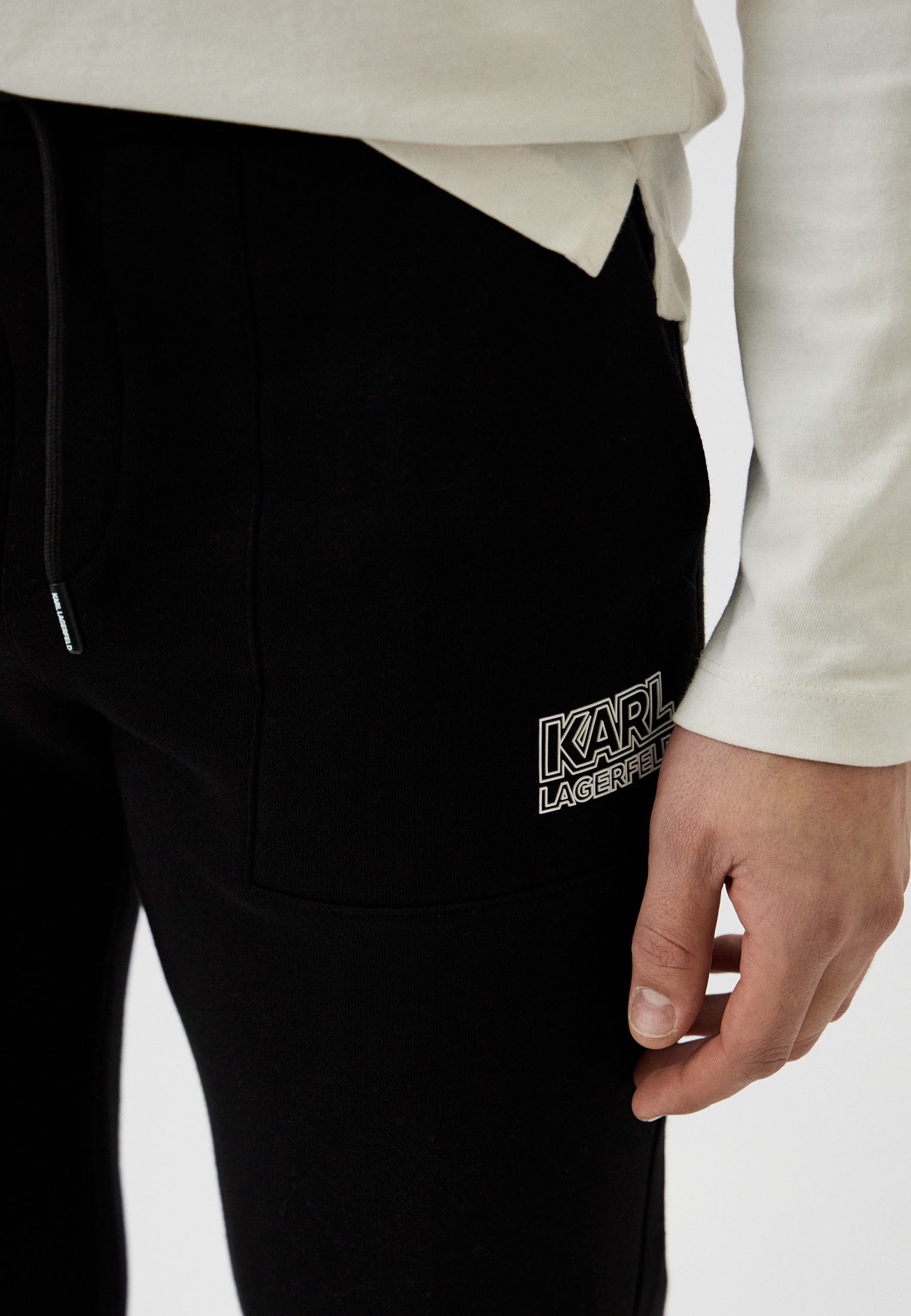 Мужские спортивные брюки Karl Lagerfeld (Карл Лагерфельд) 705063-541900: изображение 4