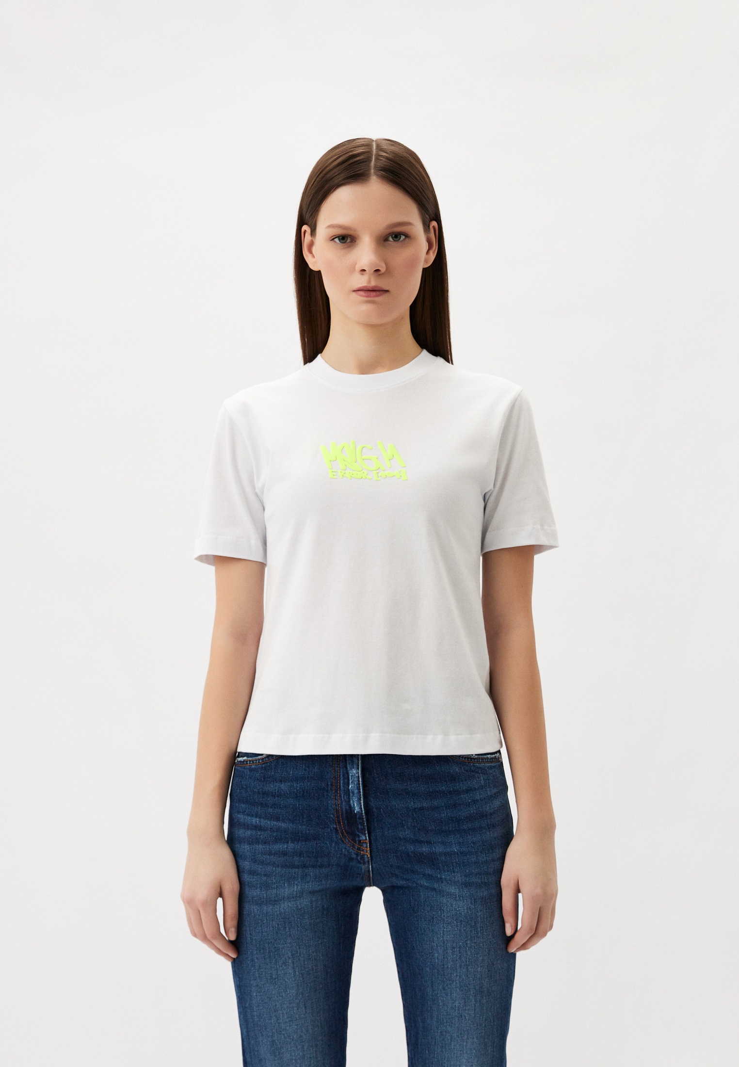 Футболка с коротким рукавом MSGM 3641MDM116 247002