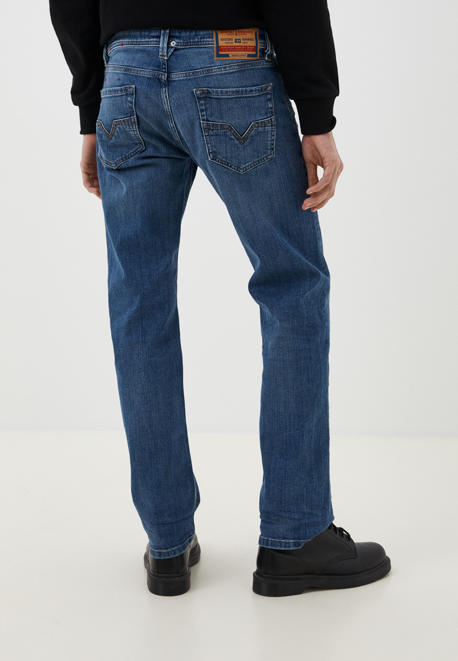 Мужские прямые джинсы Diesel (Дизель) 00C06Q0KIAL: изображение 3