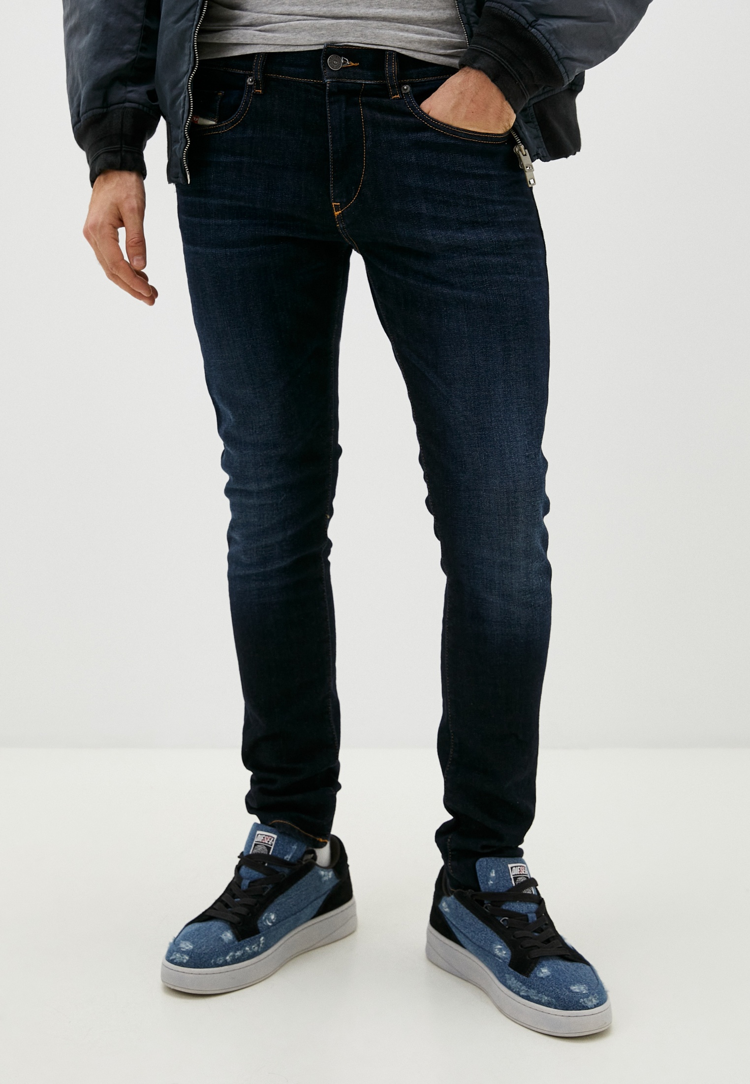 Мужские зауженные джинсы Diesel (Дизель) A03558009ZS: изображение 1