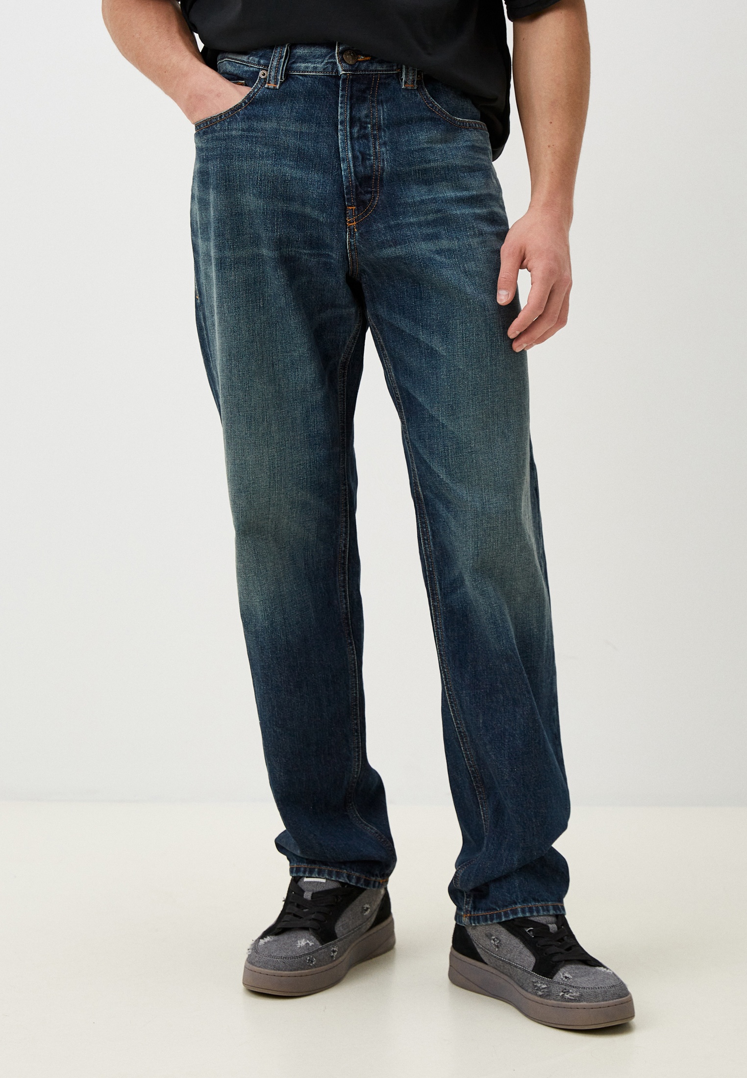 Мужские прямые джинсы Diesel (Дизель) A0356409H59: изображение 5