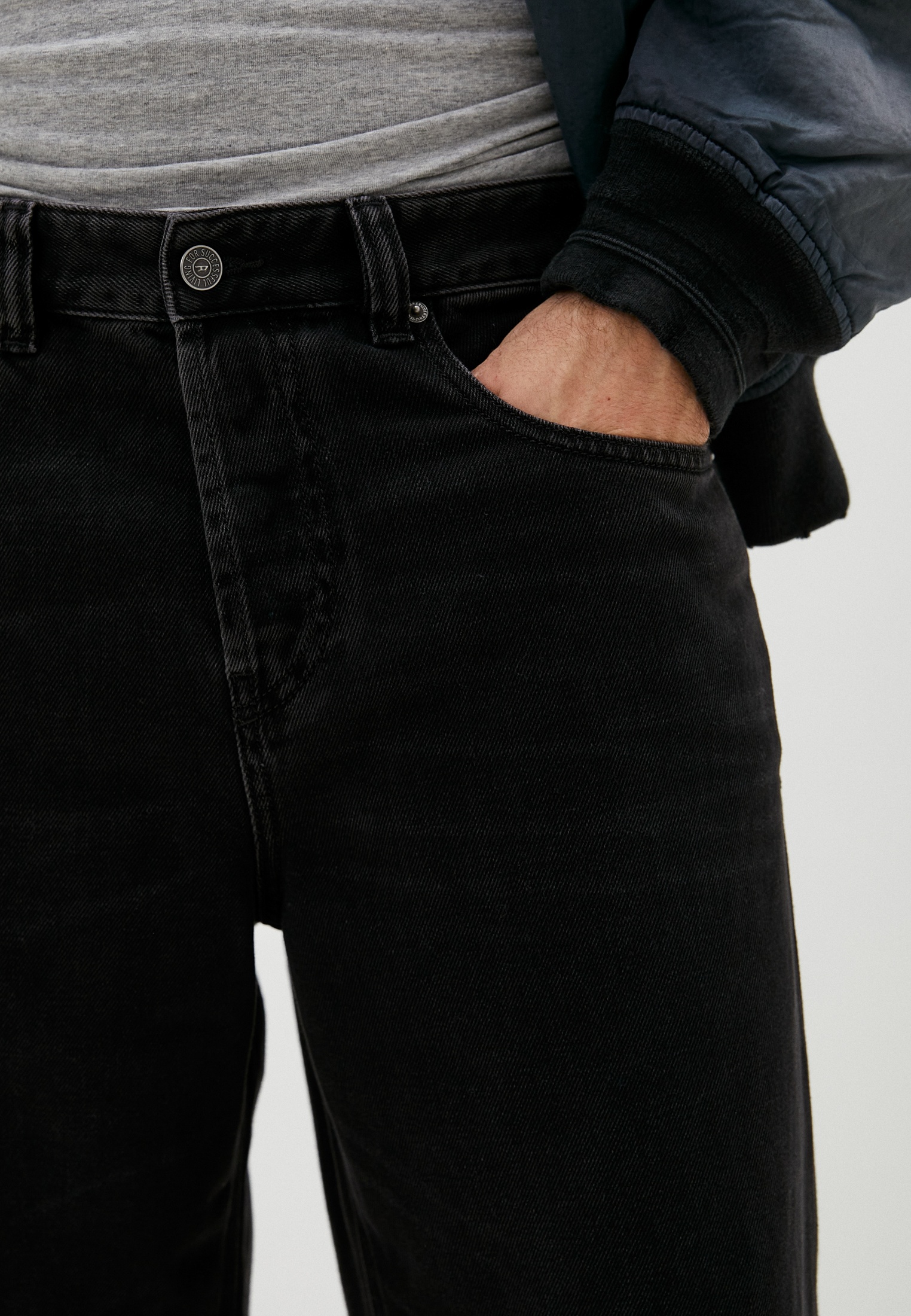 Мужские прямые джинсы Diesel (Дизель) A1159809I35: изображение 4