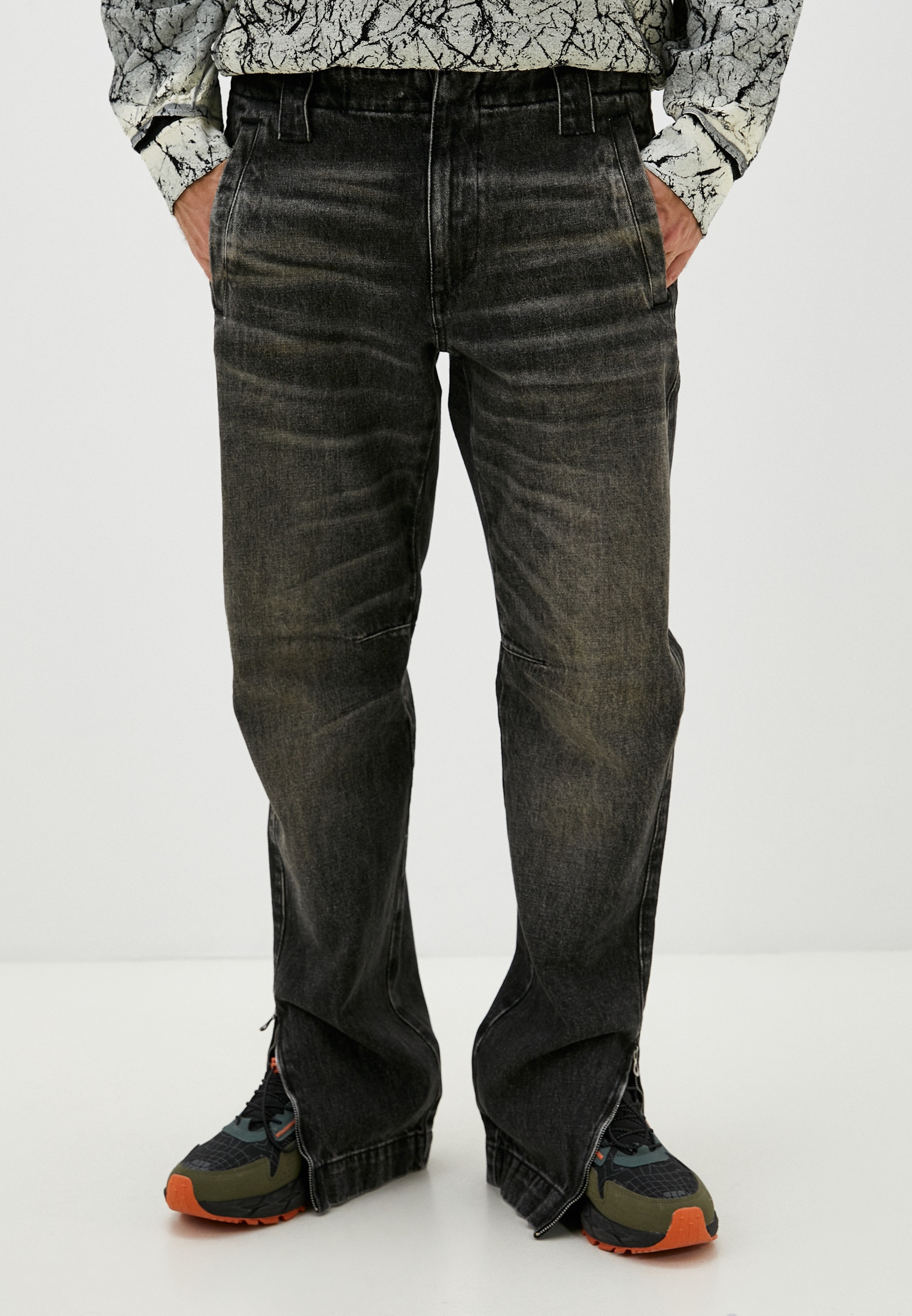 Мужские прямые джинсы Diesel (Дизель) A130440GHAA