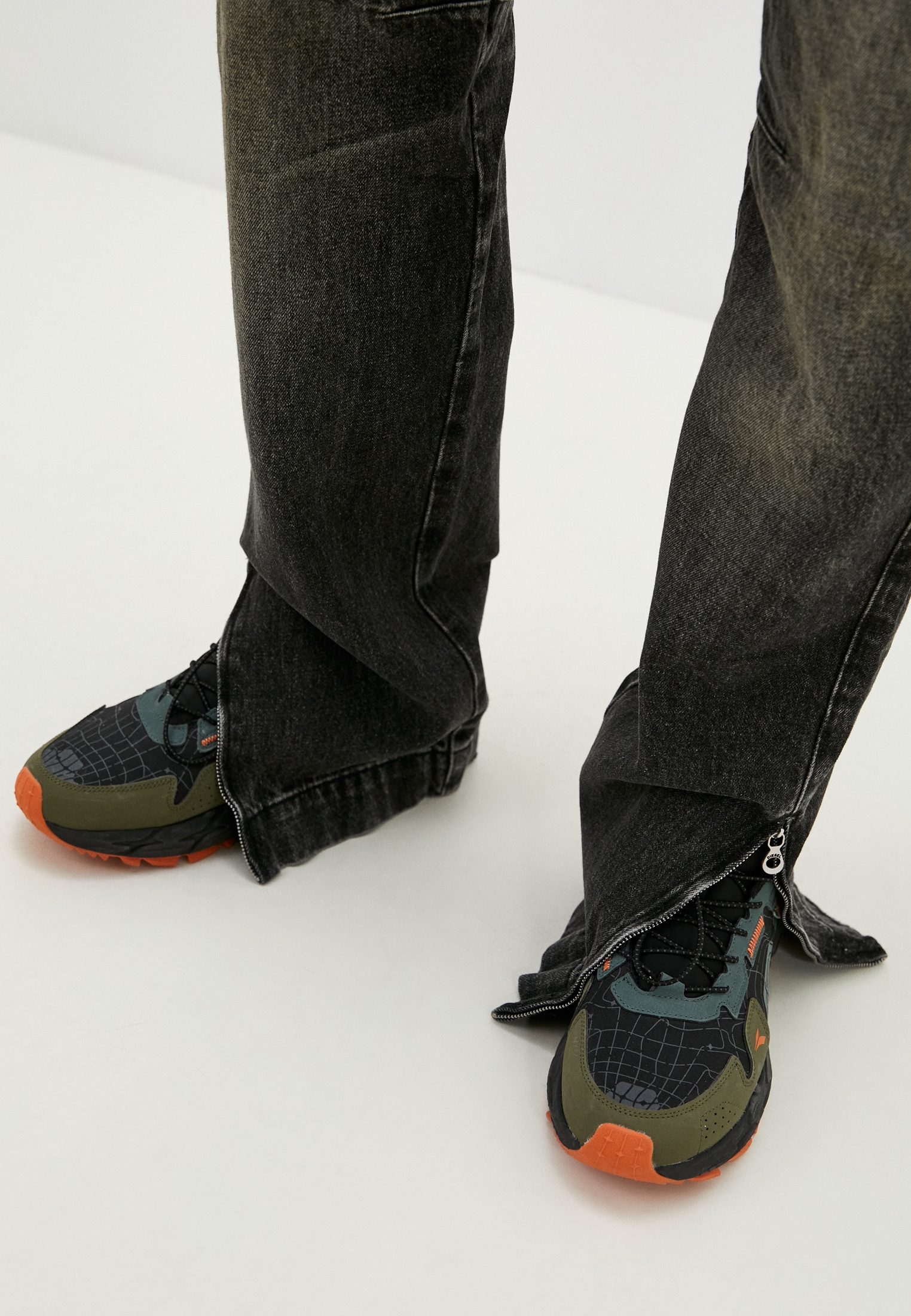 Мужские прямые джинсы Diesel (Дизель) A130440GHAA: изображение 4