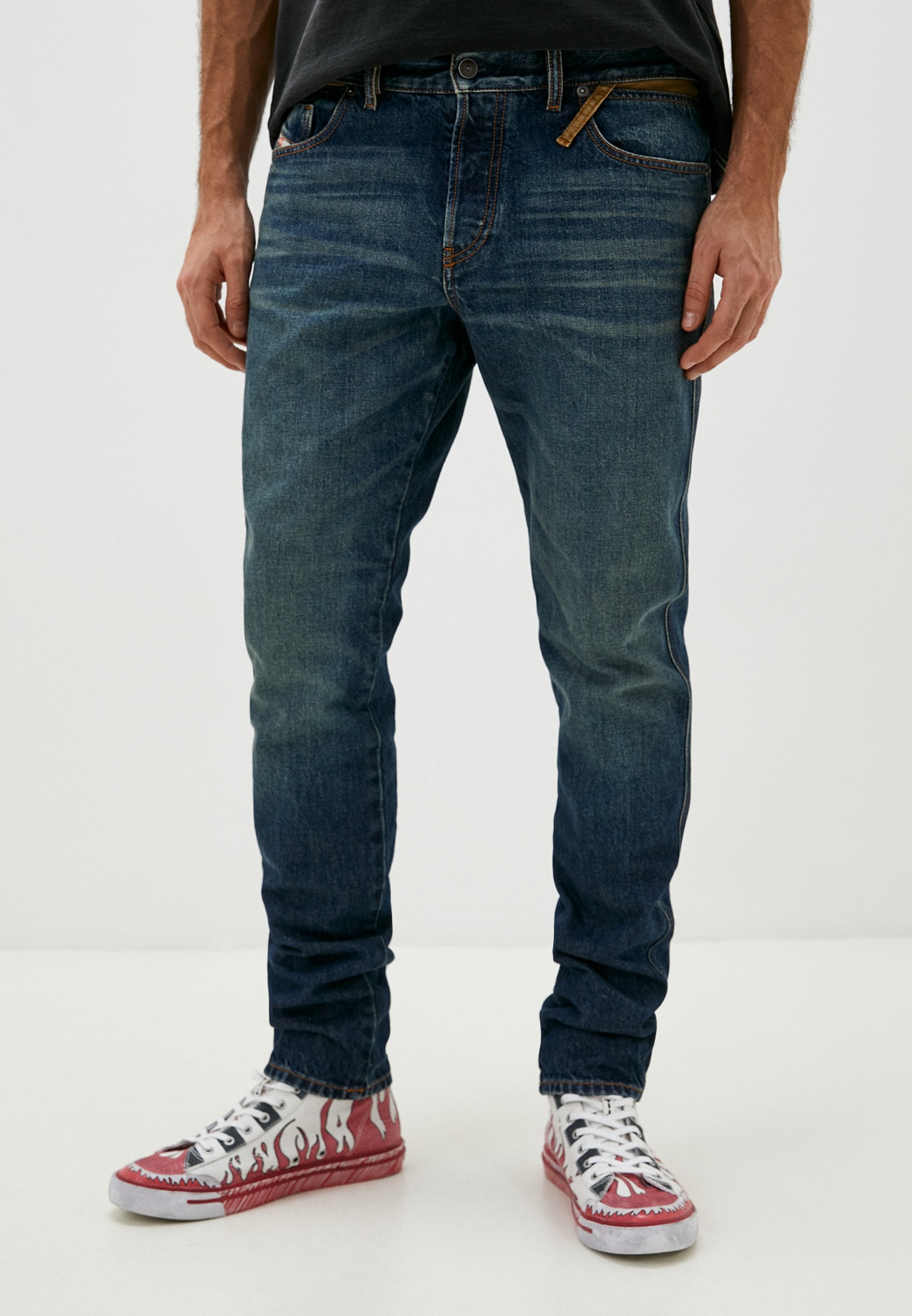 Мужские зауженные джинсы Diesel (Дизель) A1331509I36: изображение 1