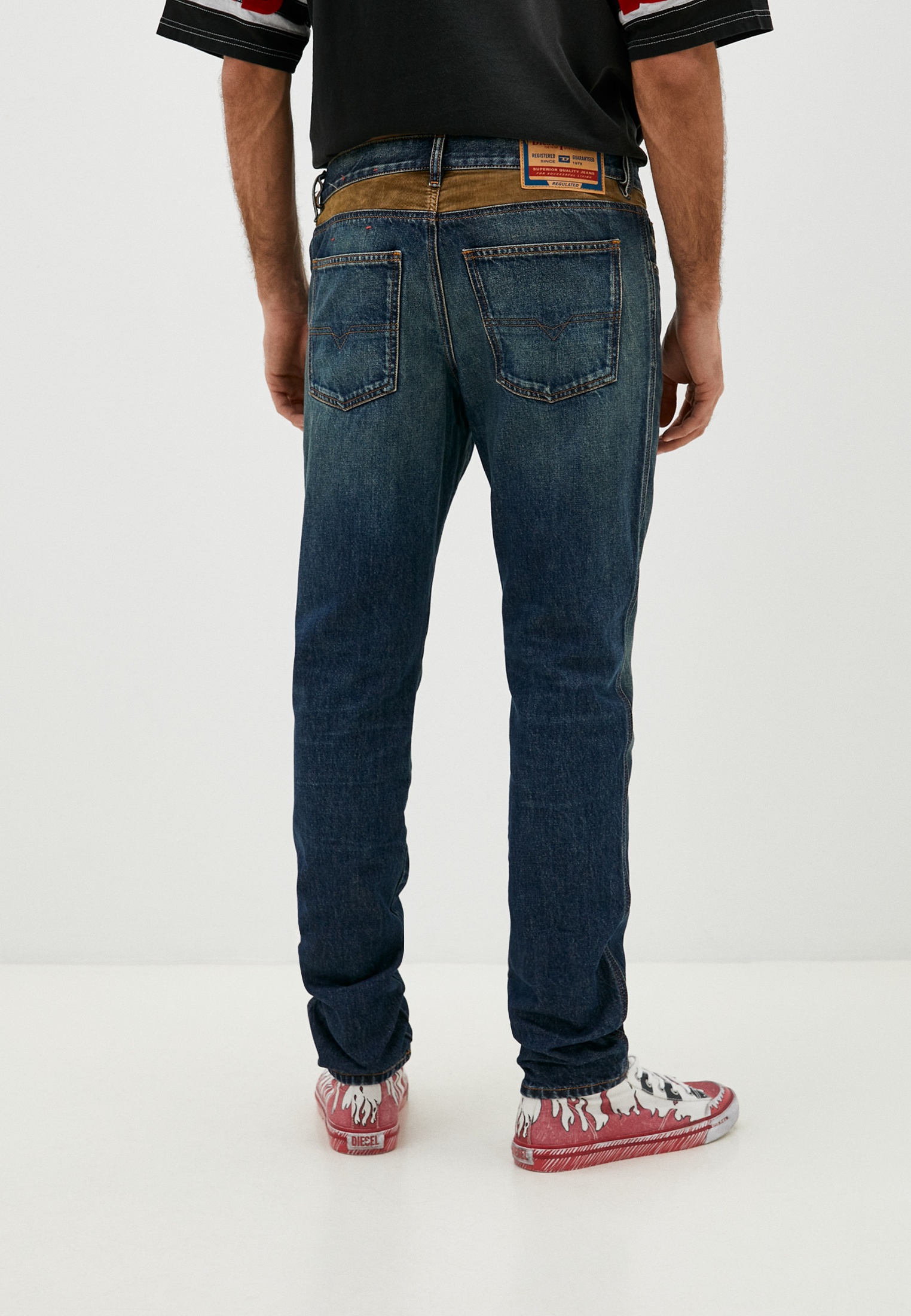 Мужские зауженные джинсы Diesel (Дизель) A1331509I36: изображение 3