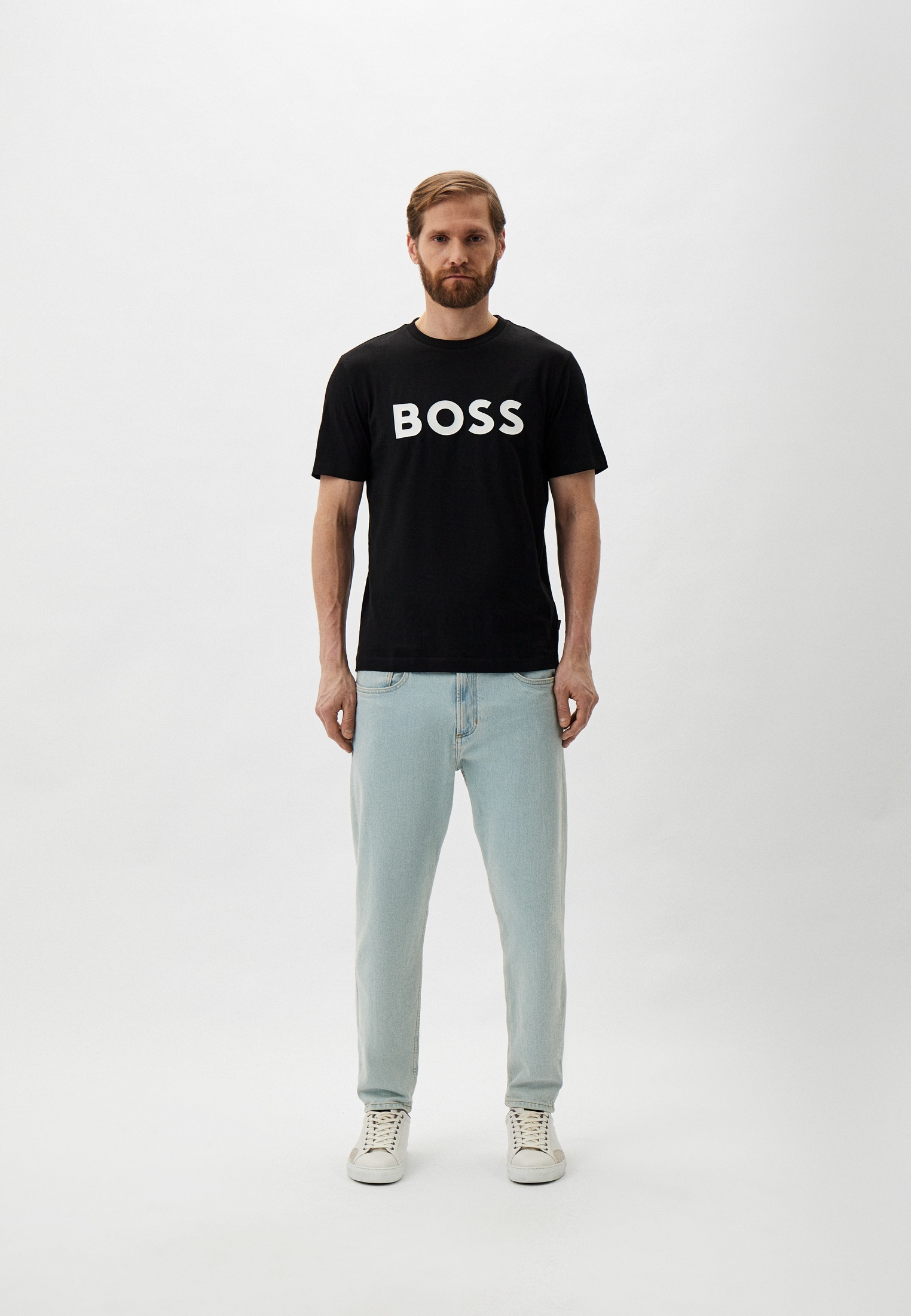 Мужская футболка Boss (Босс) 50495742: изображение 2