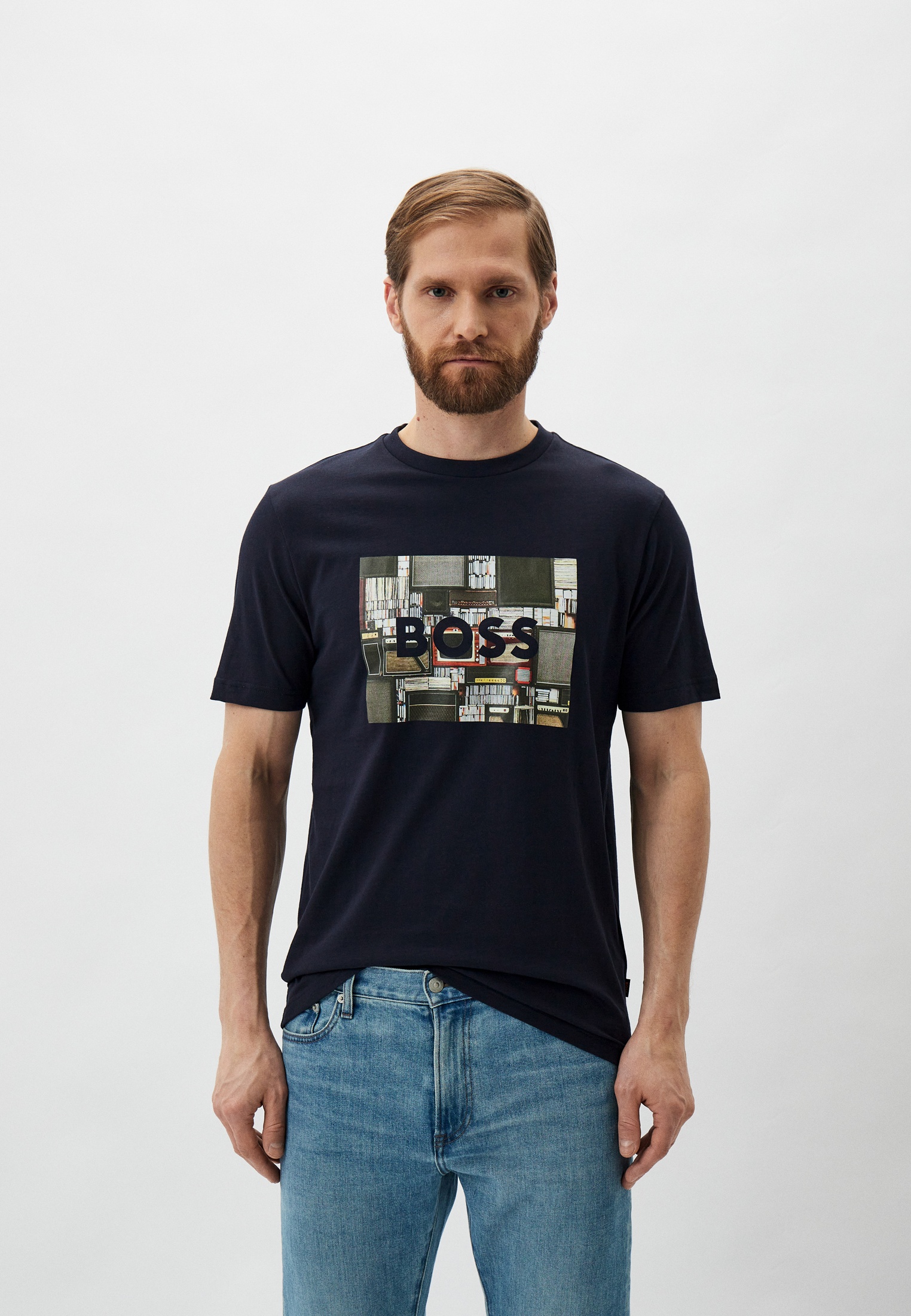 Мужская футболка Boss (Босс) 50510009: изображение 5