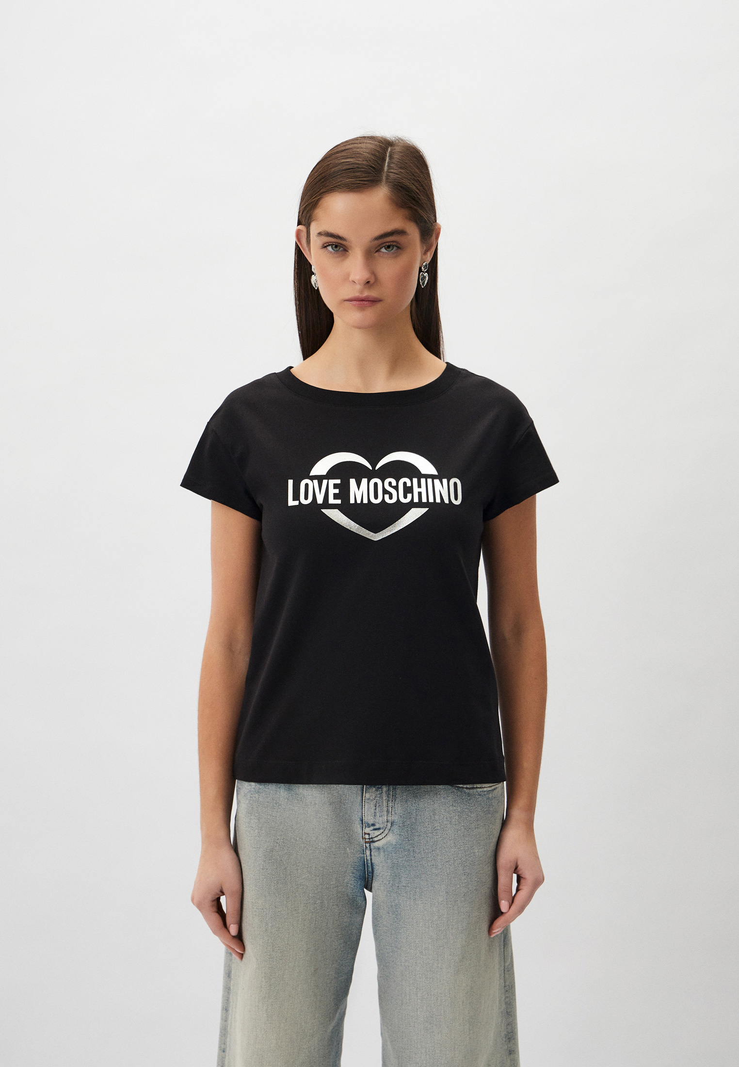 Футболка с коротким рукавом Love Moschino W 4 F30 3M E 1951