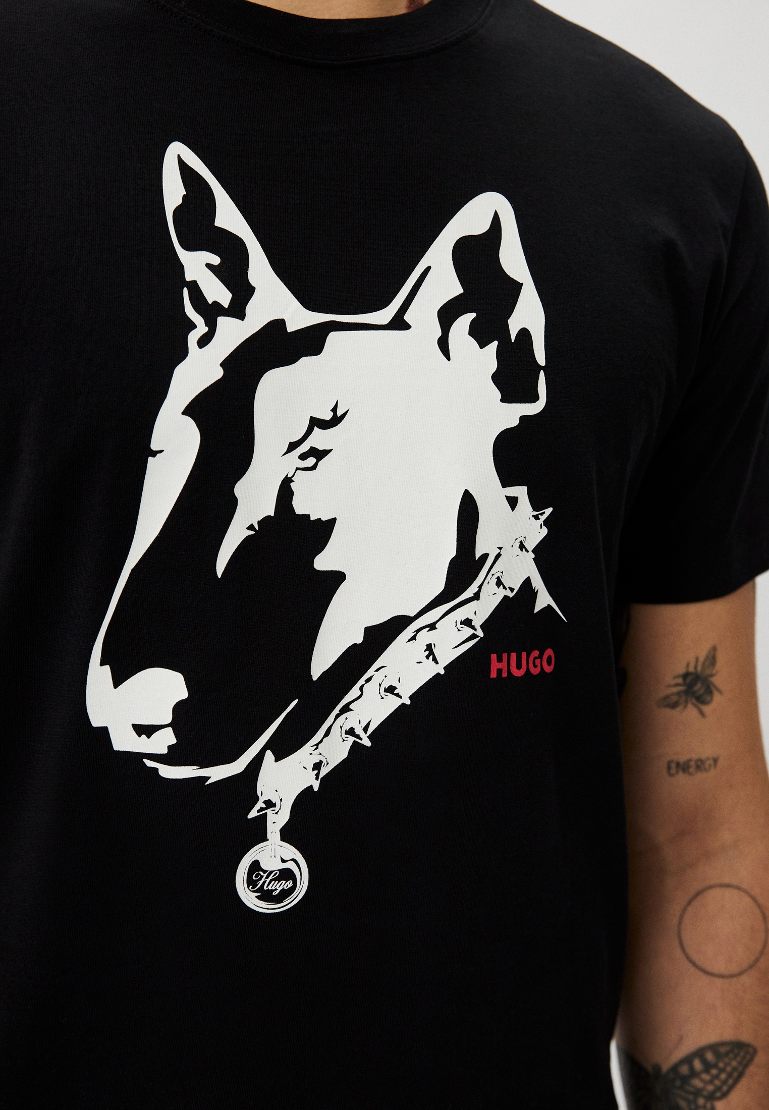 Мужская футболка Hugo (Хуго) 50504916: изображение 4