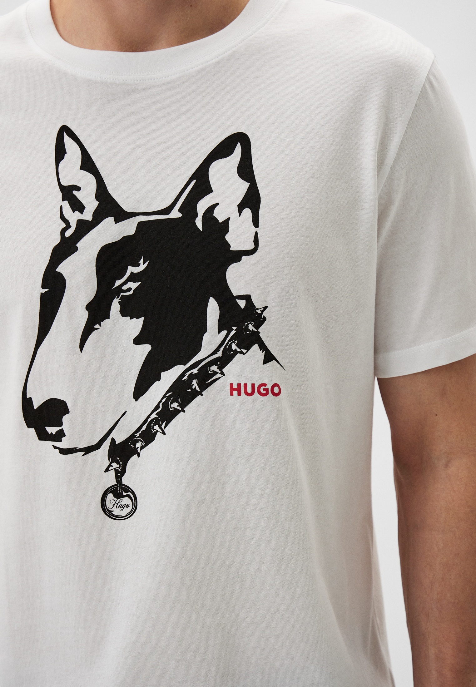 Мужская футболка Hugo (Хуго) 50504916: изображение 4