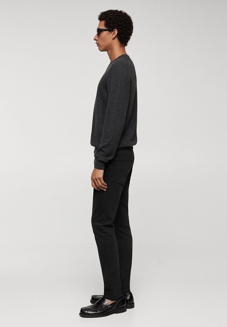 Зауженные джинсы мужские Mango Man 67010272 купить за 4730 руб.