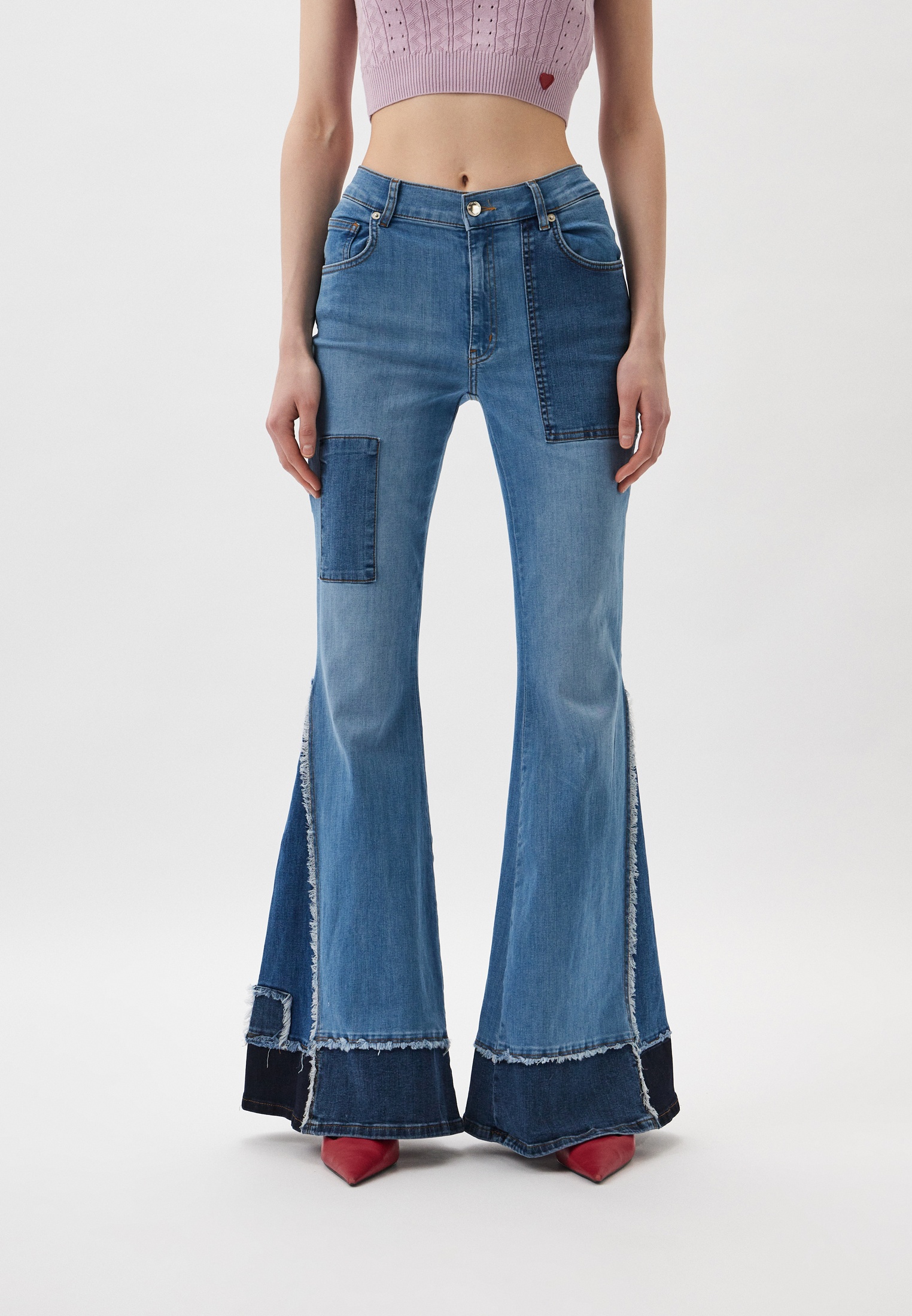 Широкие и расклешенные джинсы Love Moschino W Q 489 00 S 3971