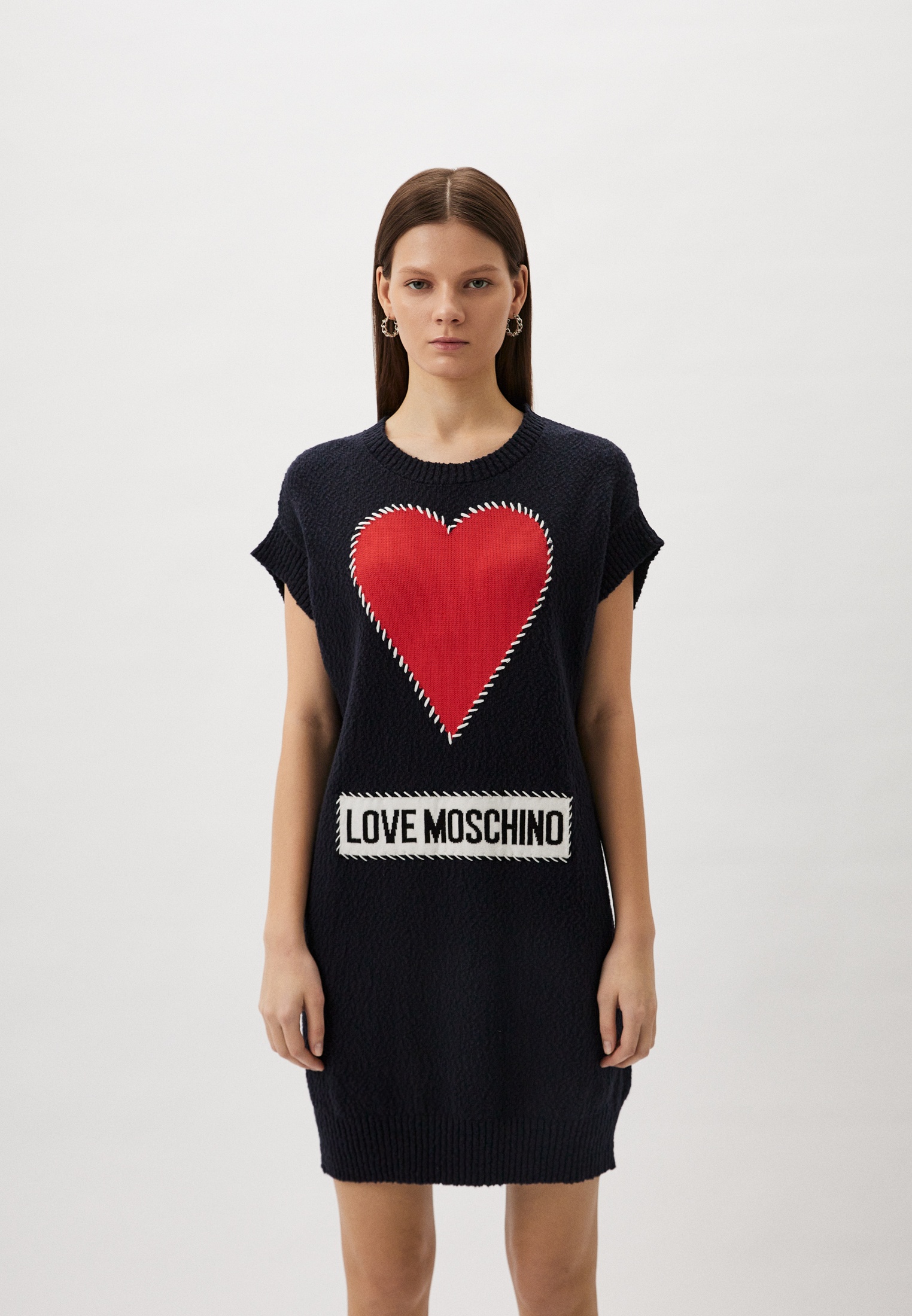 Вязаное платье Love Moschino W S E38 11 X 1545