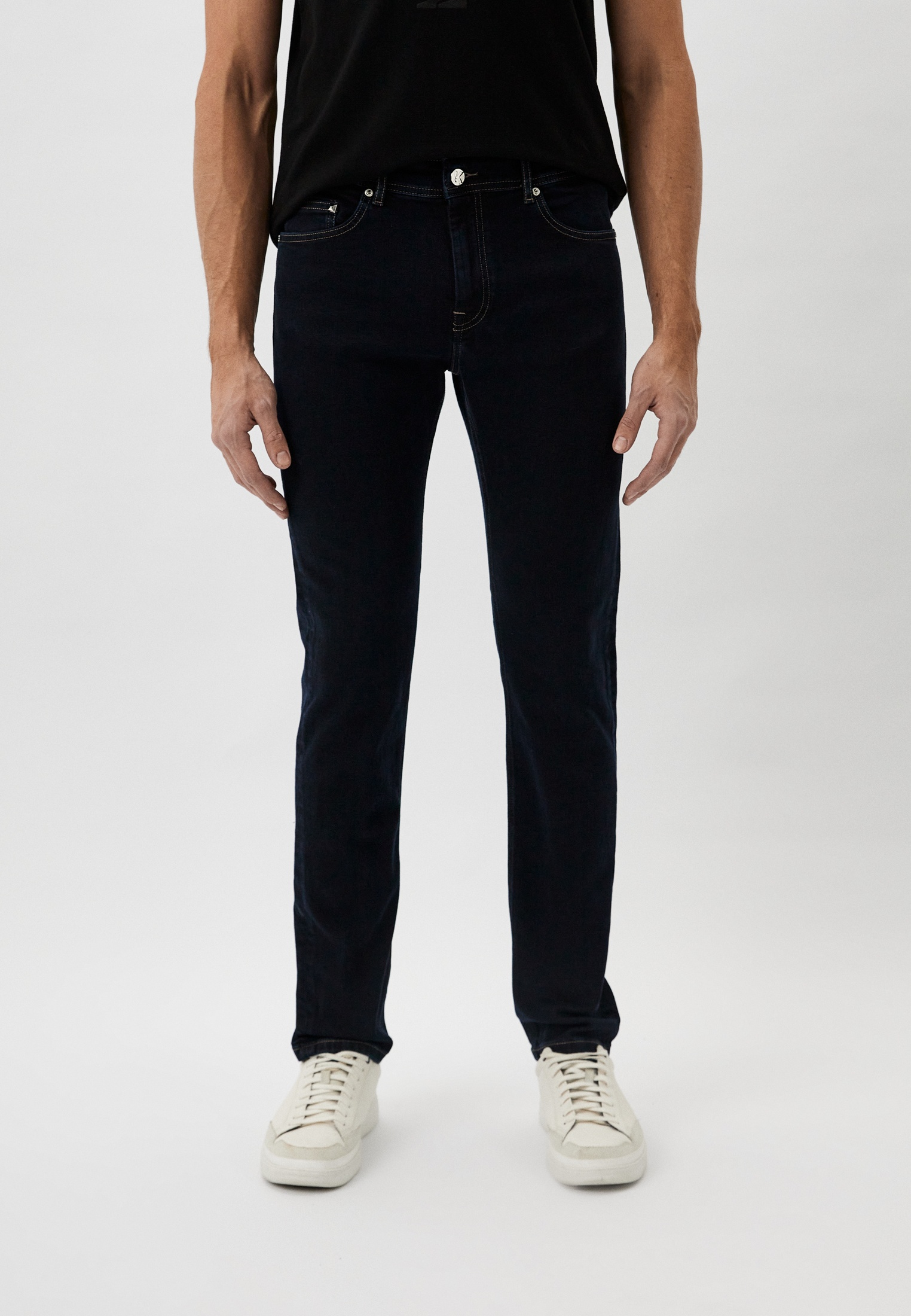 Мужские зауженные джинсы Karl Lagerfeld (Карл Лагерфельд) 265840-500830: изображение 13