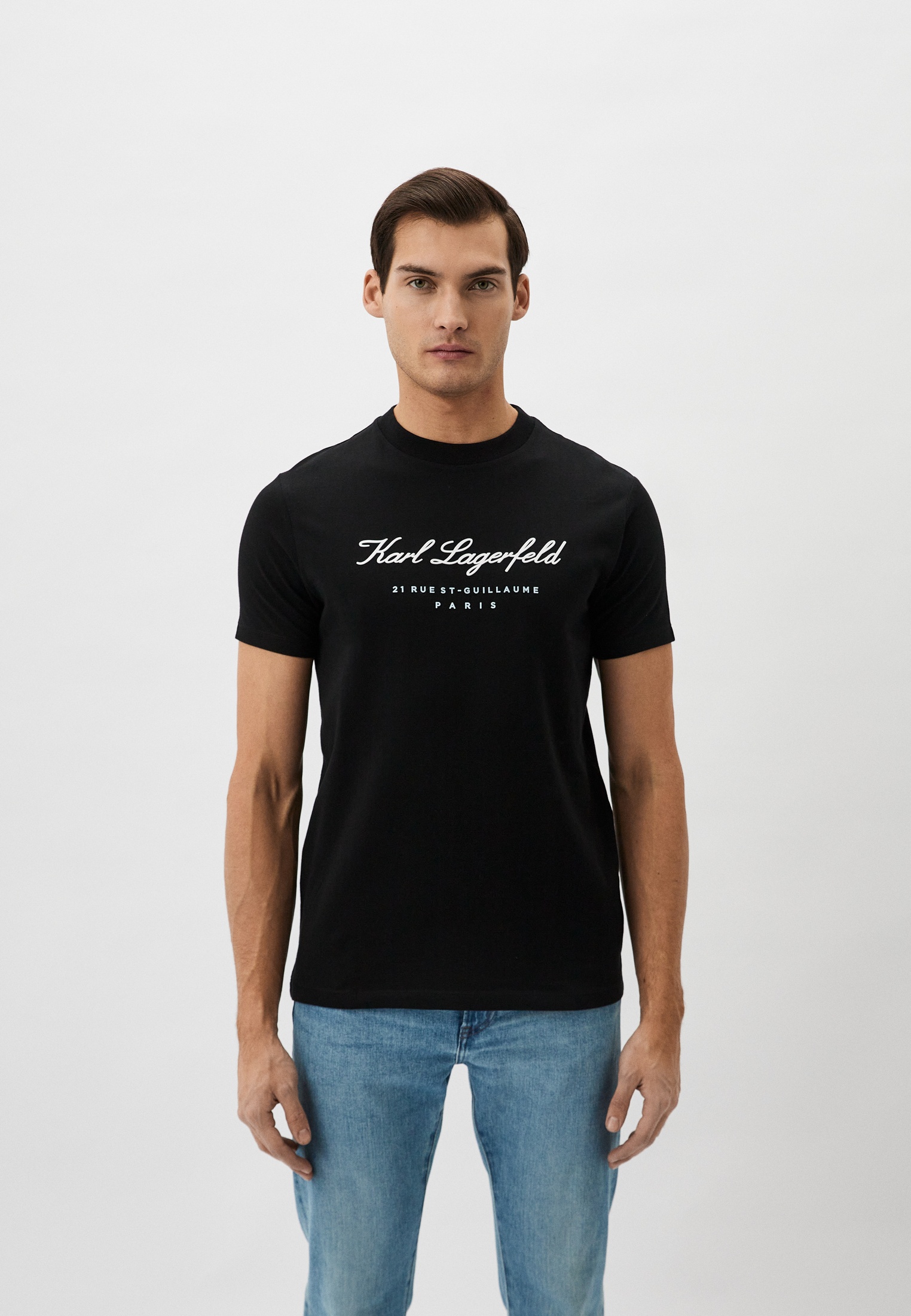Мужская футболка Karl Lagerfeld (Карл Лагерфельд) 755403-541221: изображение 1